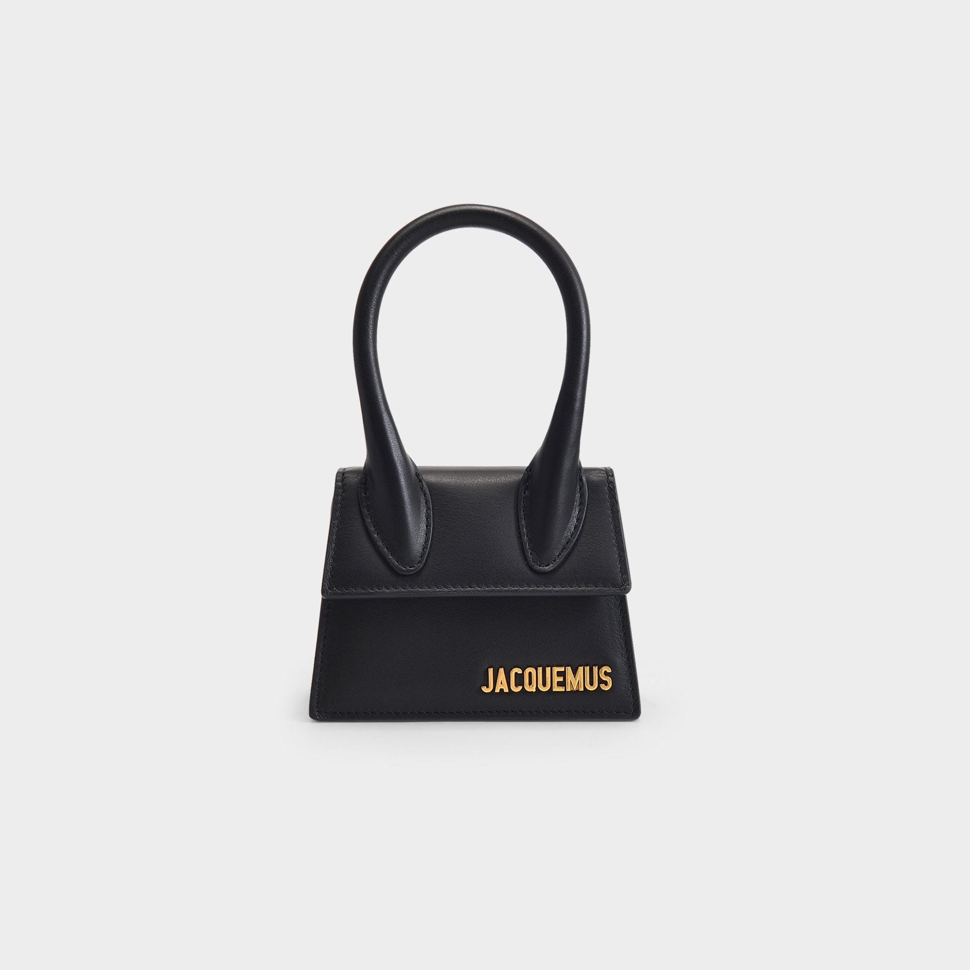 Jacquemus Le Chiquito Leather Mini Bag in Black | Lyst