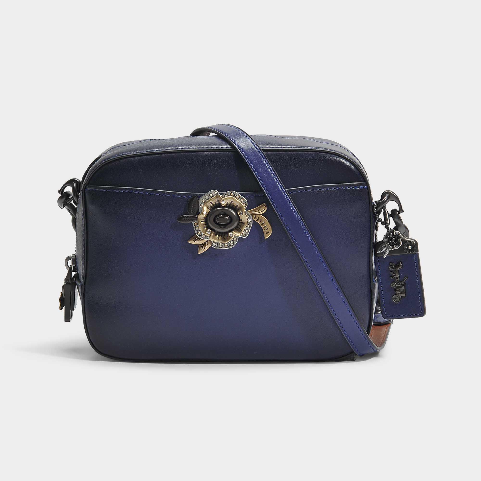 royal blue coach bag
