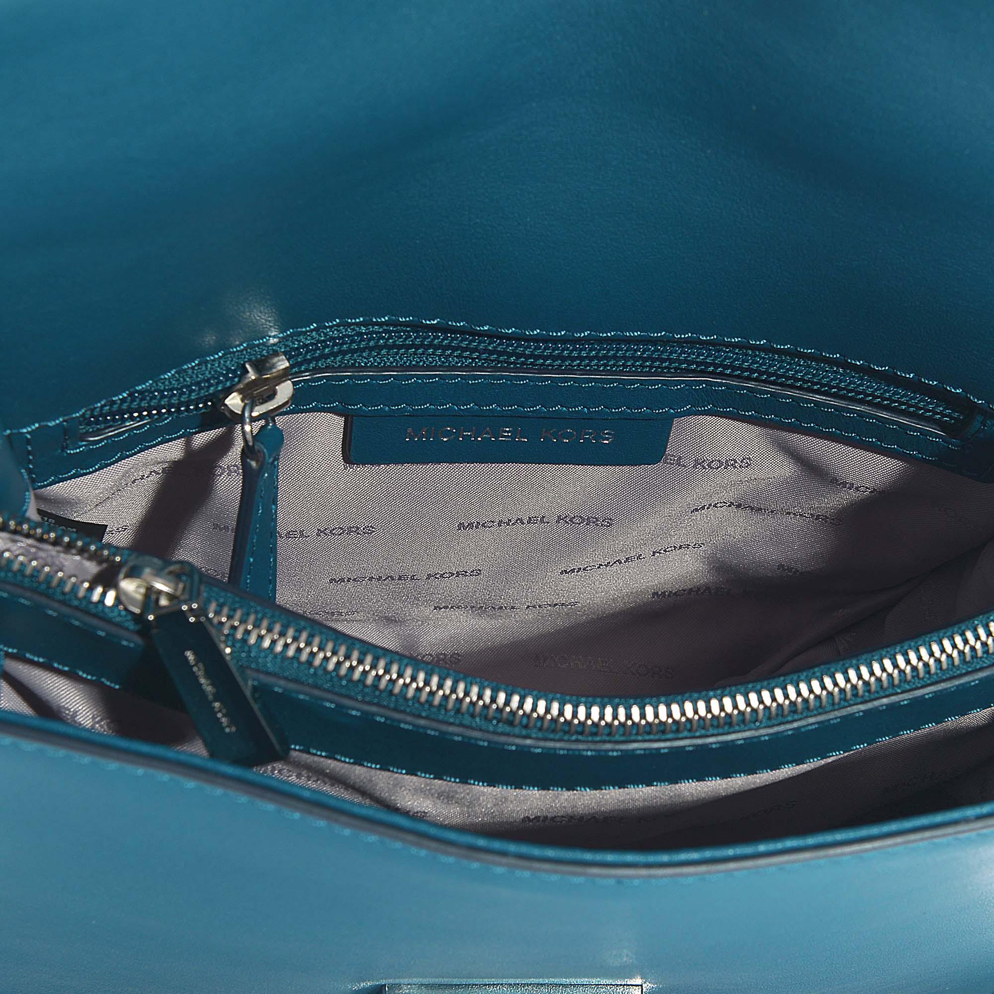 michael kors whitney teal