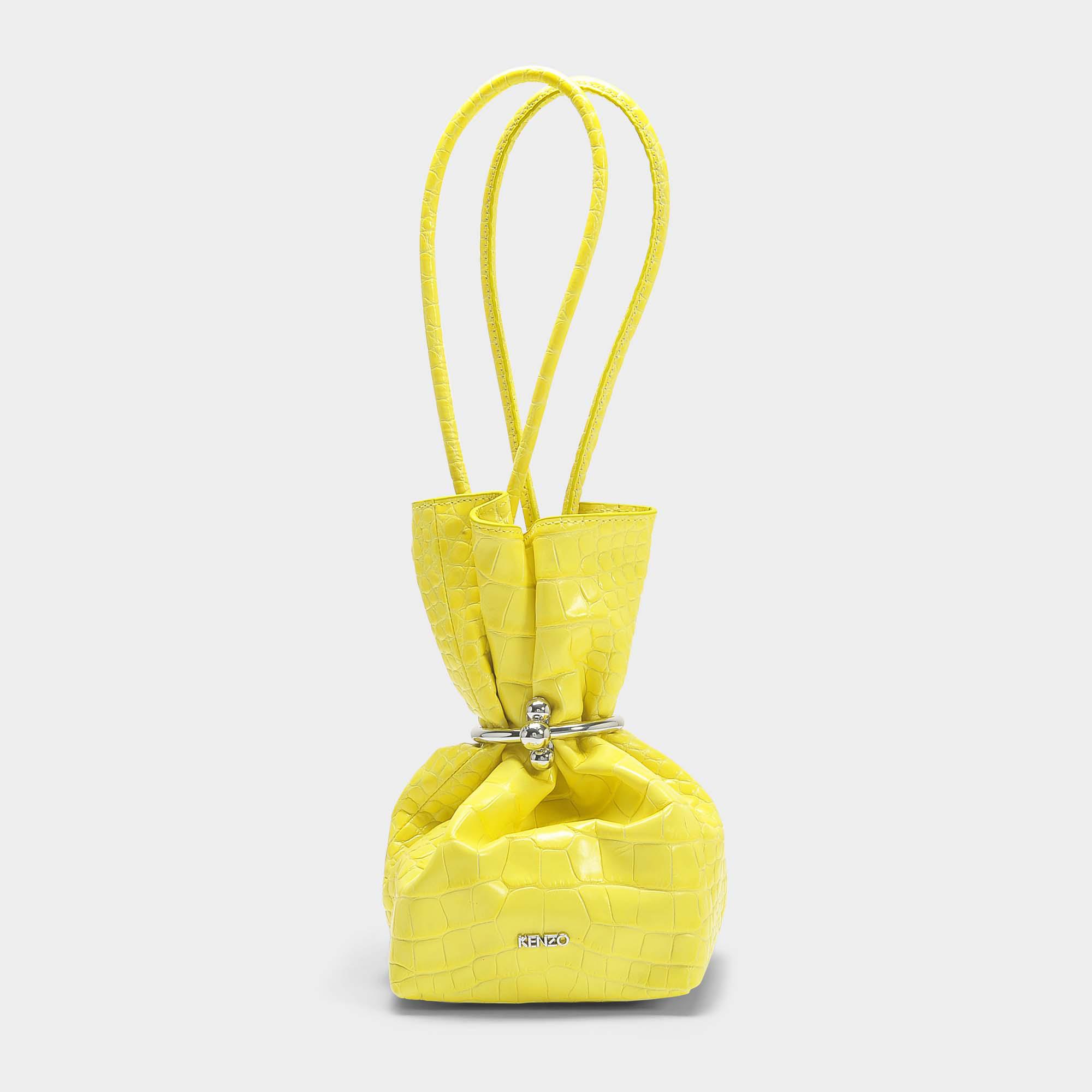 sac kenzo jaune