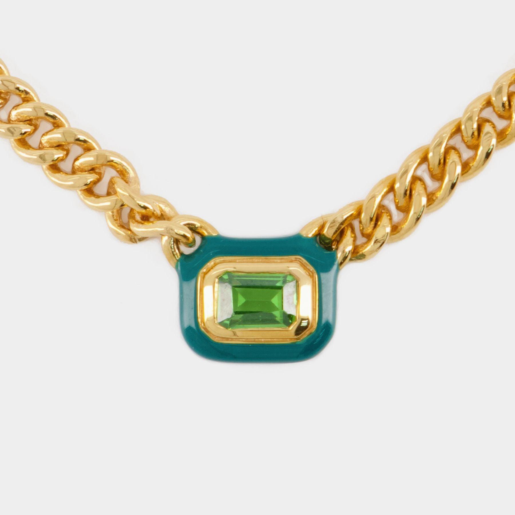 Missoma Floating Pendant Chain Necklace