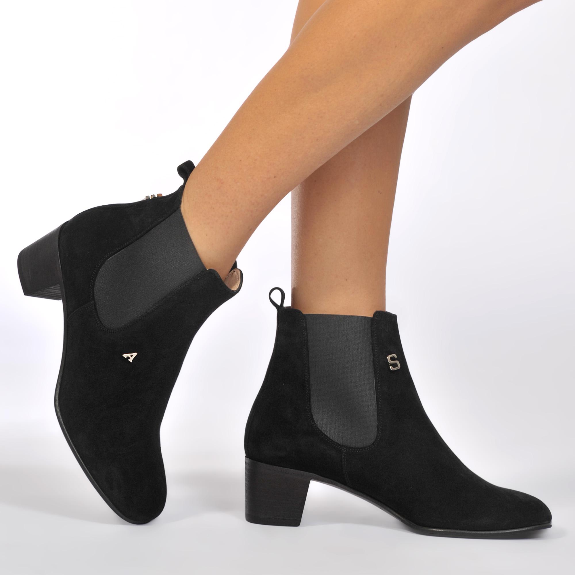 acne suede ankle boots