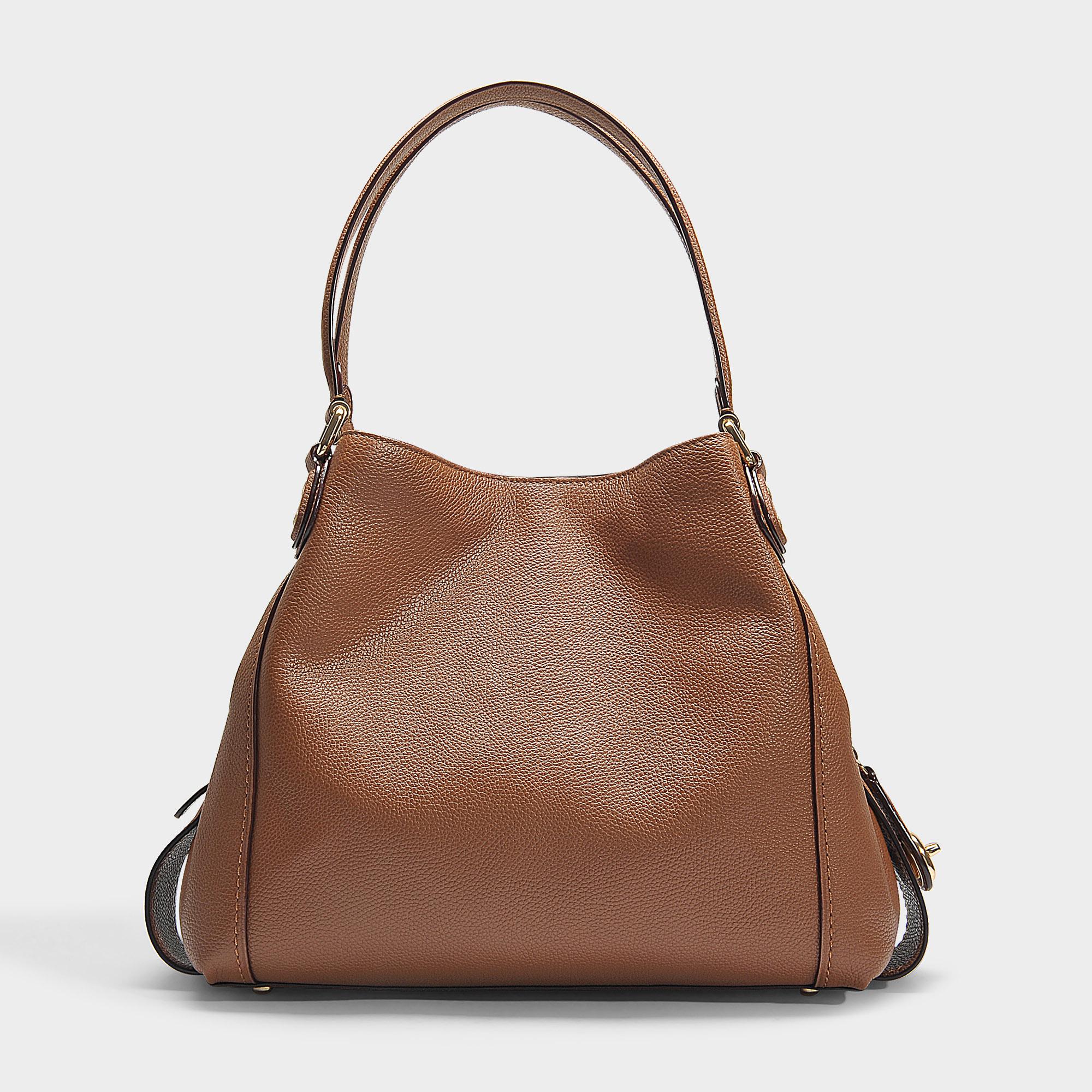 COACH Edie 31 Shoulder Bag In 1941 Brown Calfskin | Lyst