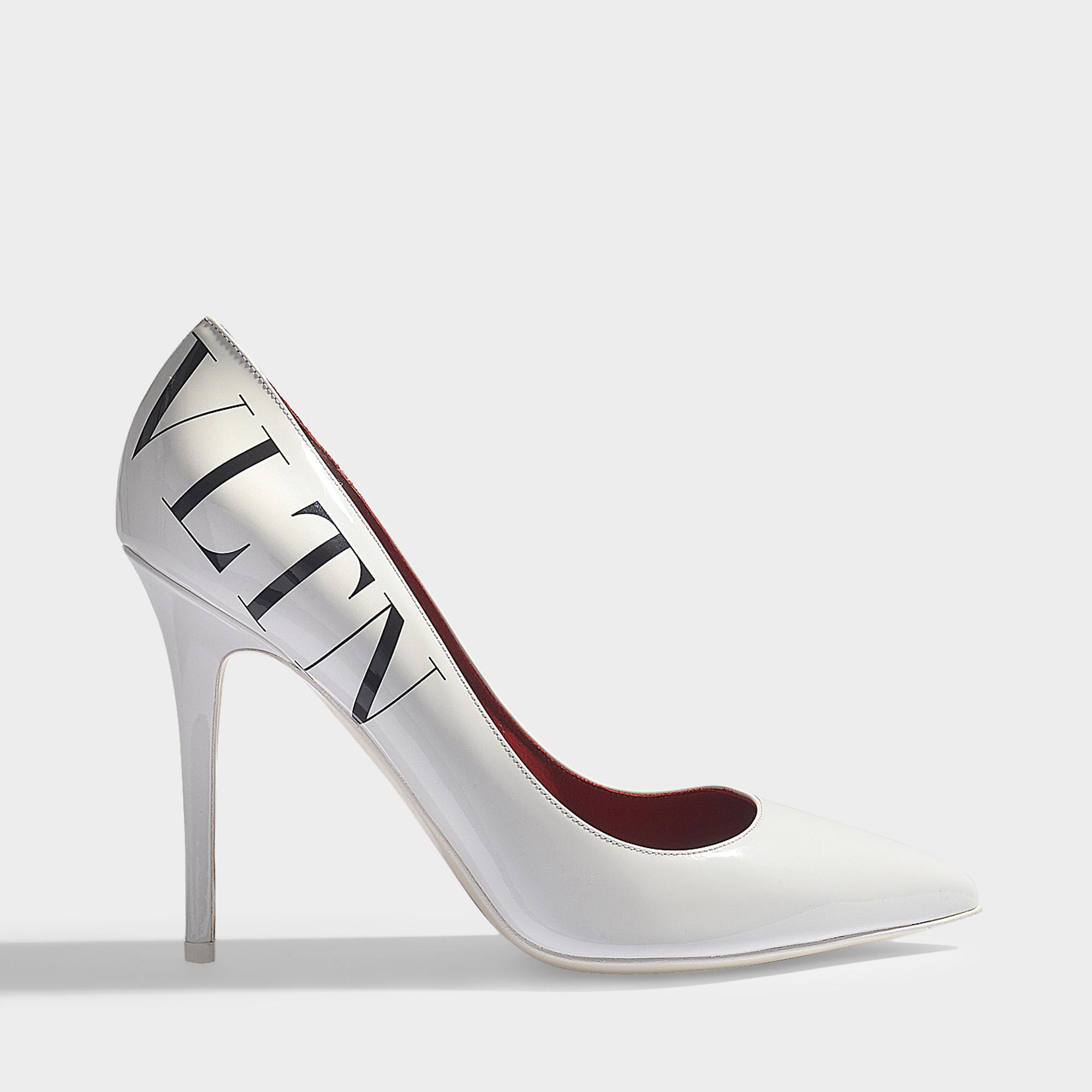 vltn white pumps