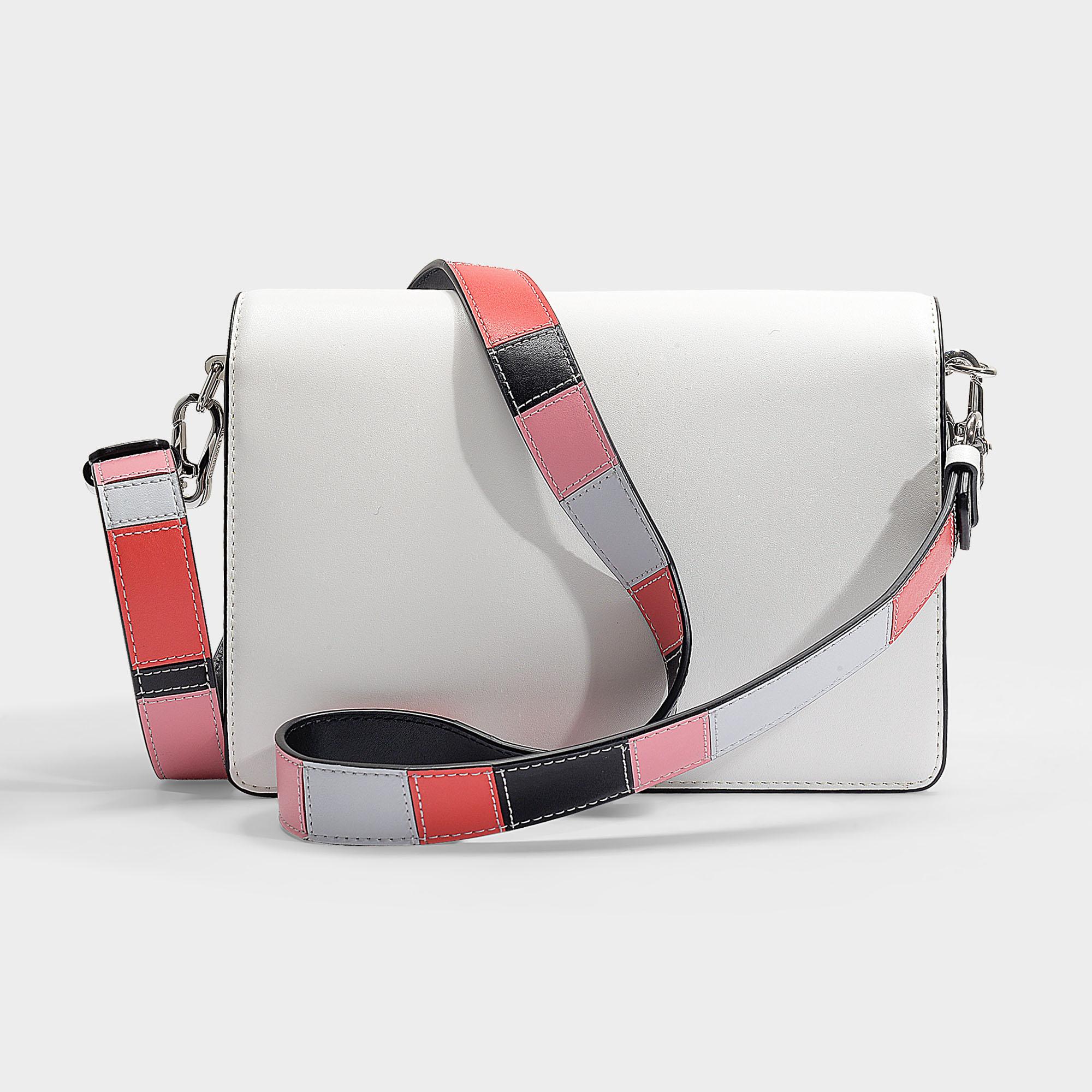 Karl Lagerfeld Leather K/signature Special Enamel Crossbody Bag in