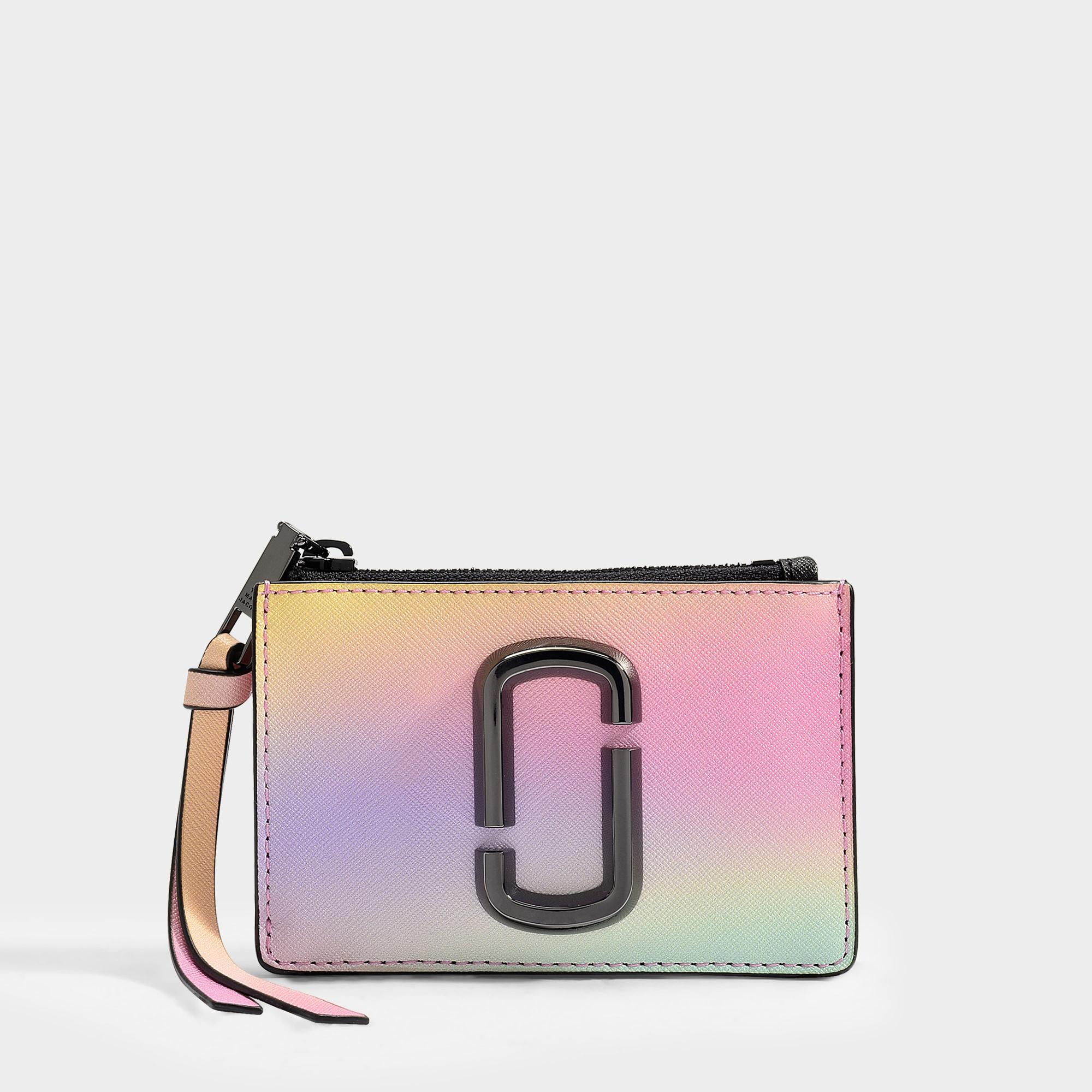 Marc Jacobs Leather The Snapshot Airbrush Top-zip Multi Wallet in 