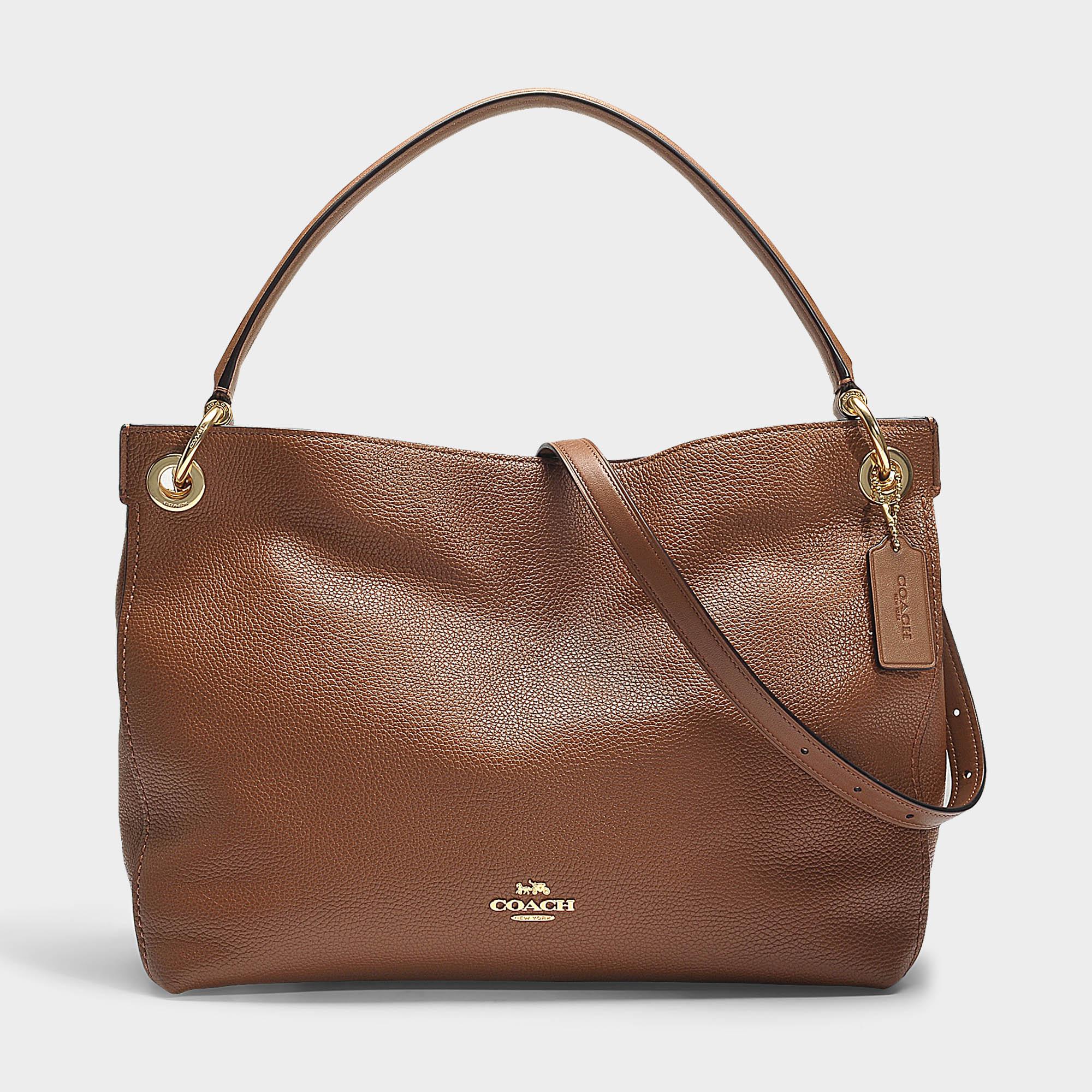 COACH Clarkson Hobo Bag In 1941 Brown Calfskin | Lyst