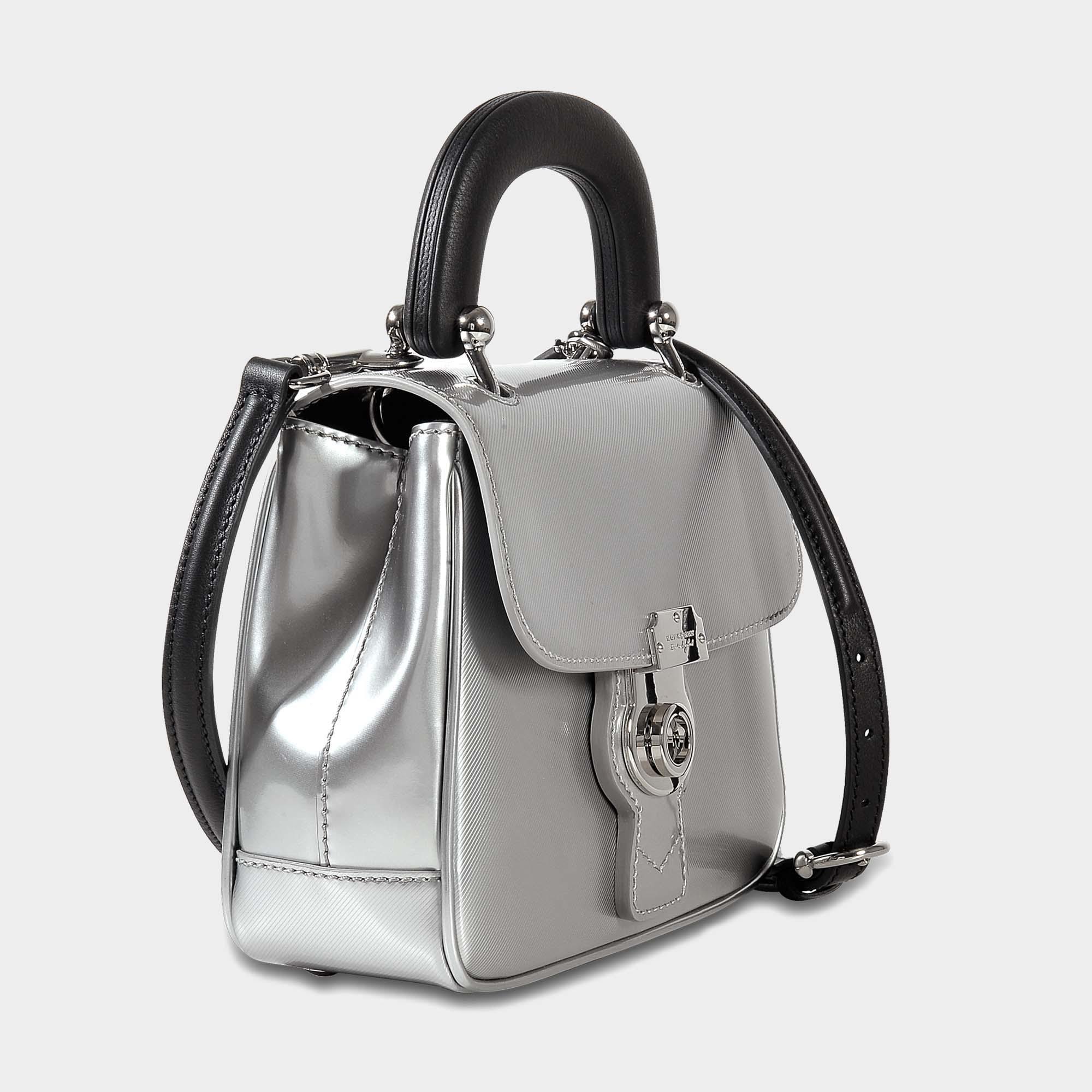 burberry silver bag