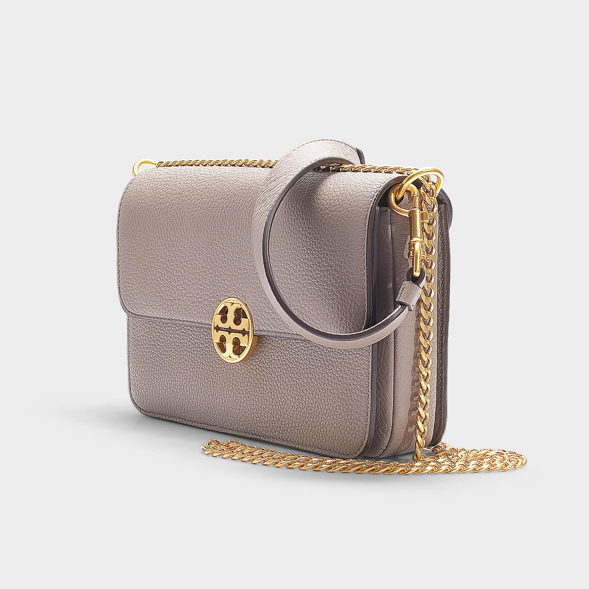 tory burch grey handbag
