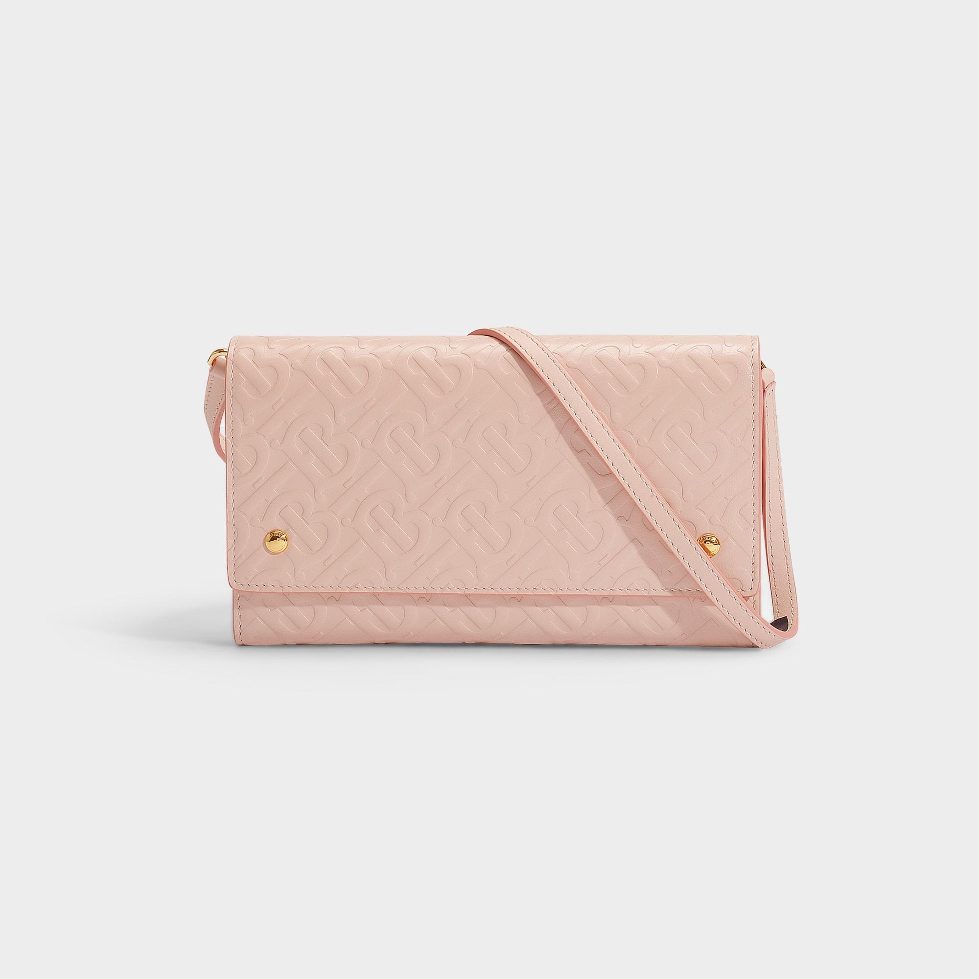 burberry portemonnaie rosa