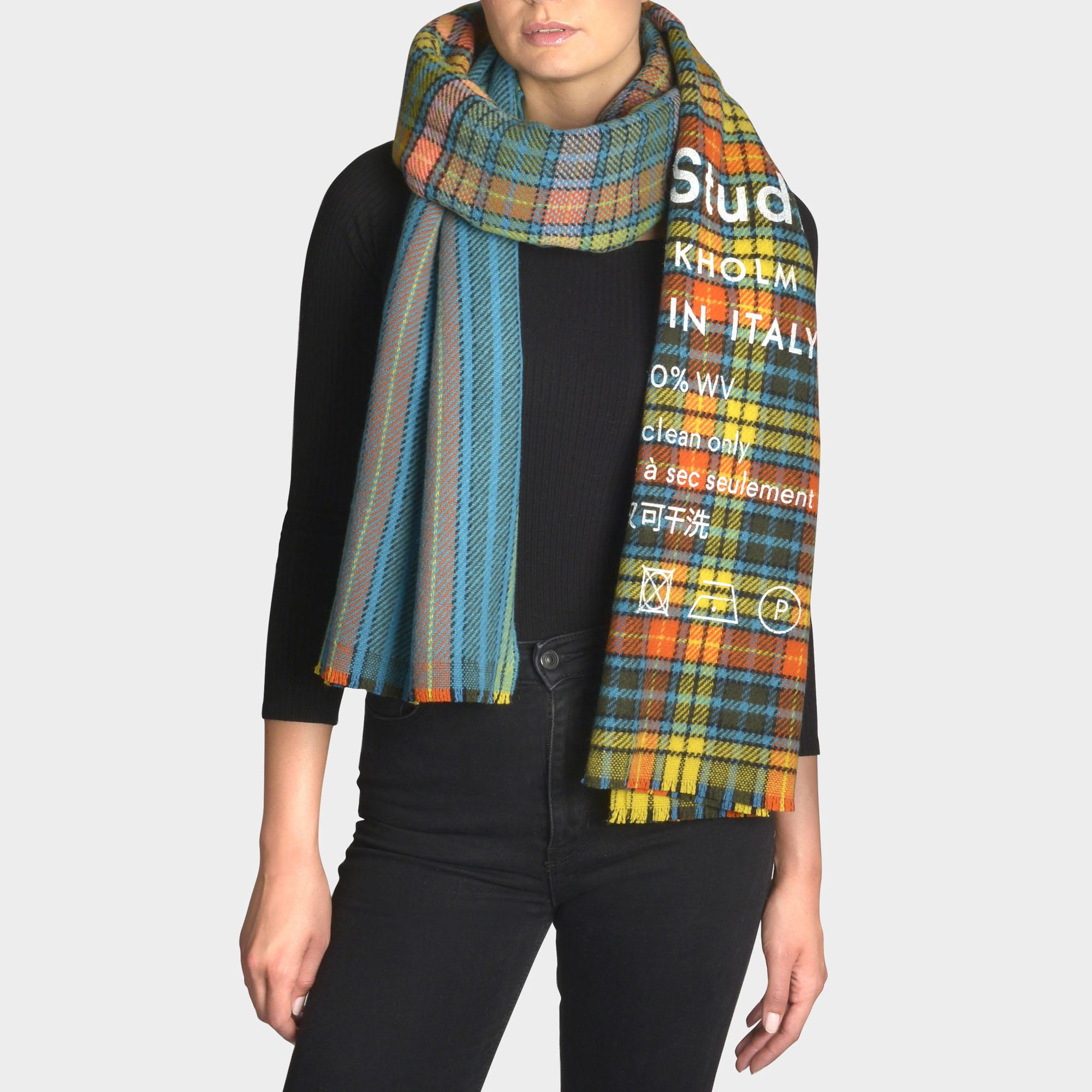 acne studios cassiar scarf