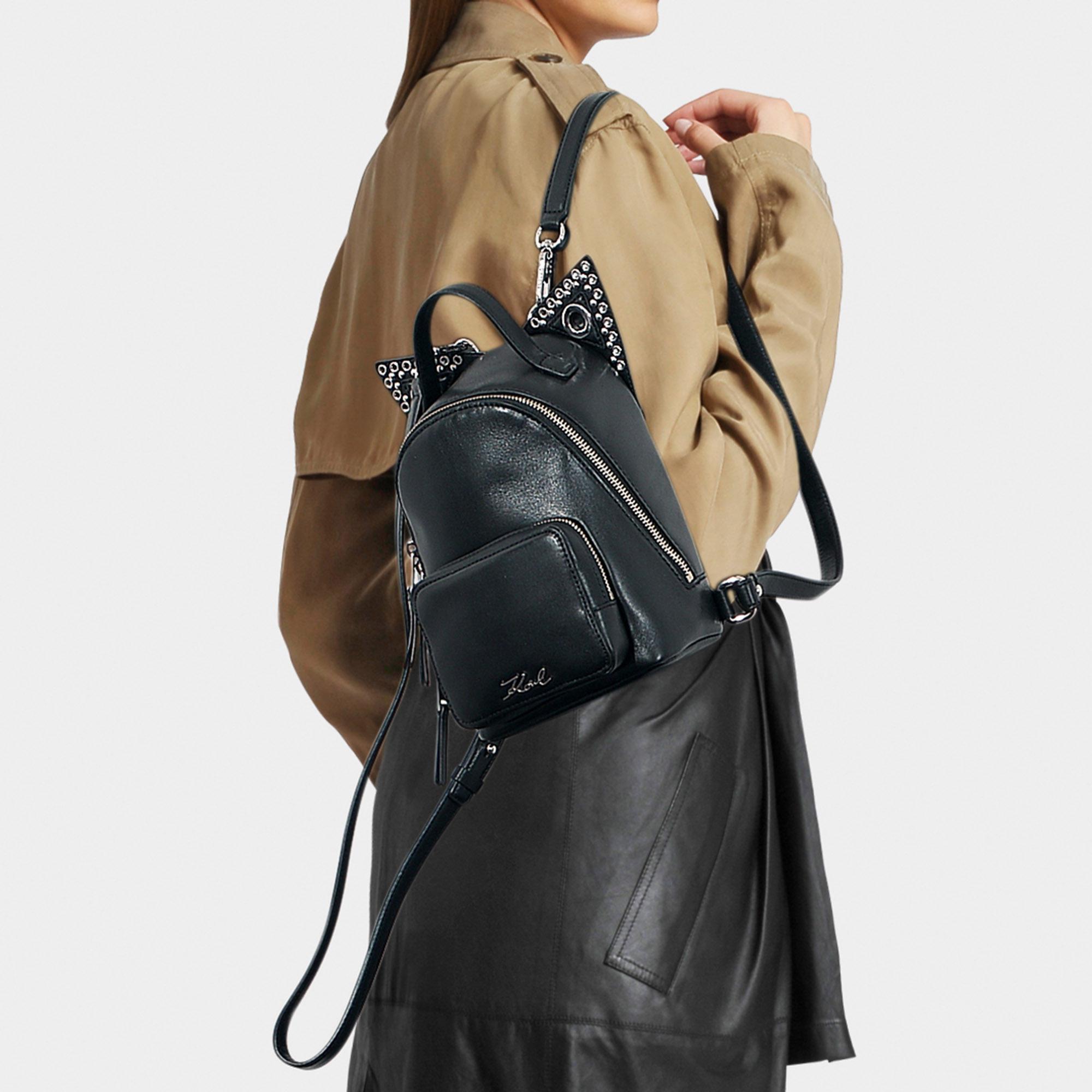 karl lagerfeld mini backpack