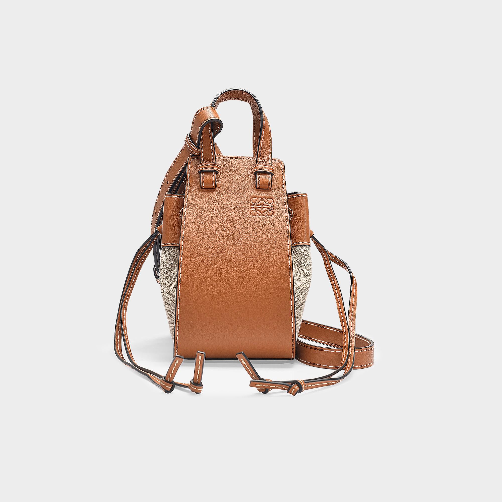 Loewe Leather Hammock Dw Mini Bag In 