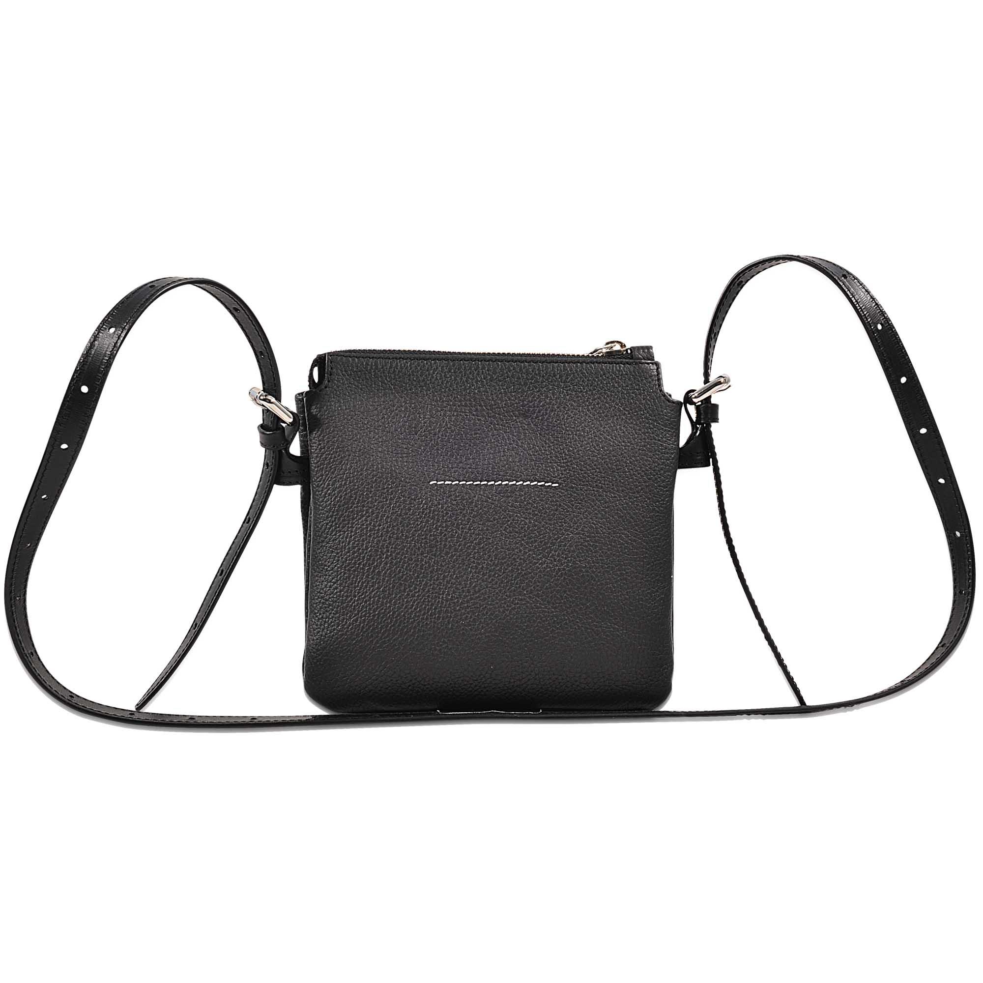 MM6 by Maison Martin Margiela Leather Mini Shoulder Bag - Lyst