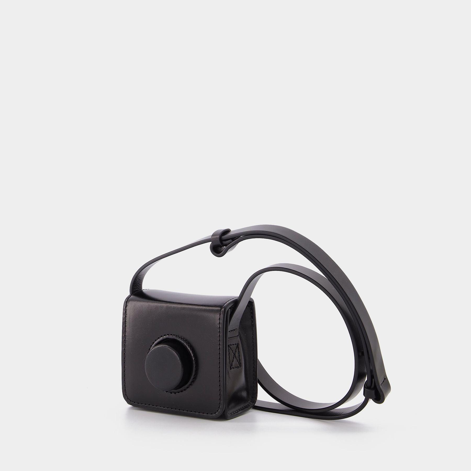 Lemaire Mini Camera Bag in Black | Lyst Canada