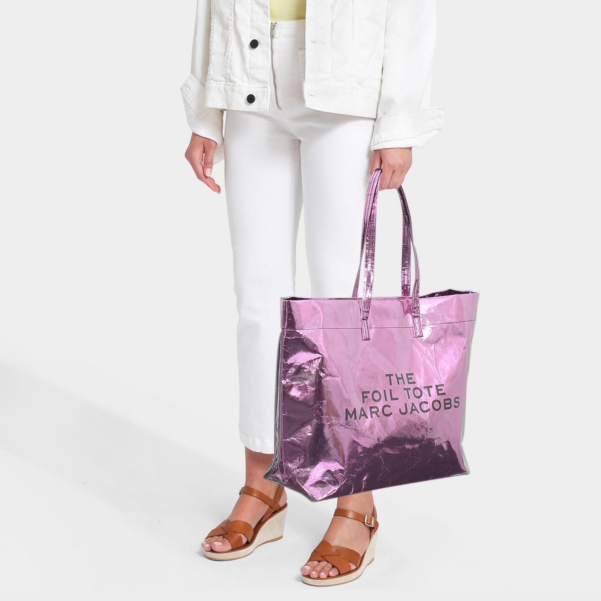 marc jacobs foil tote