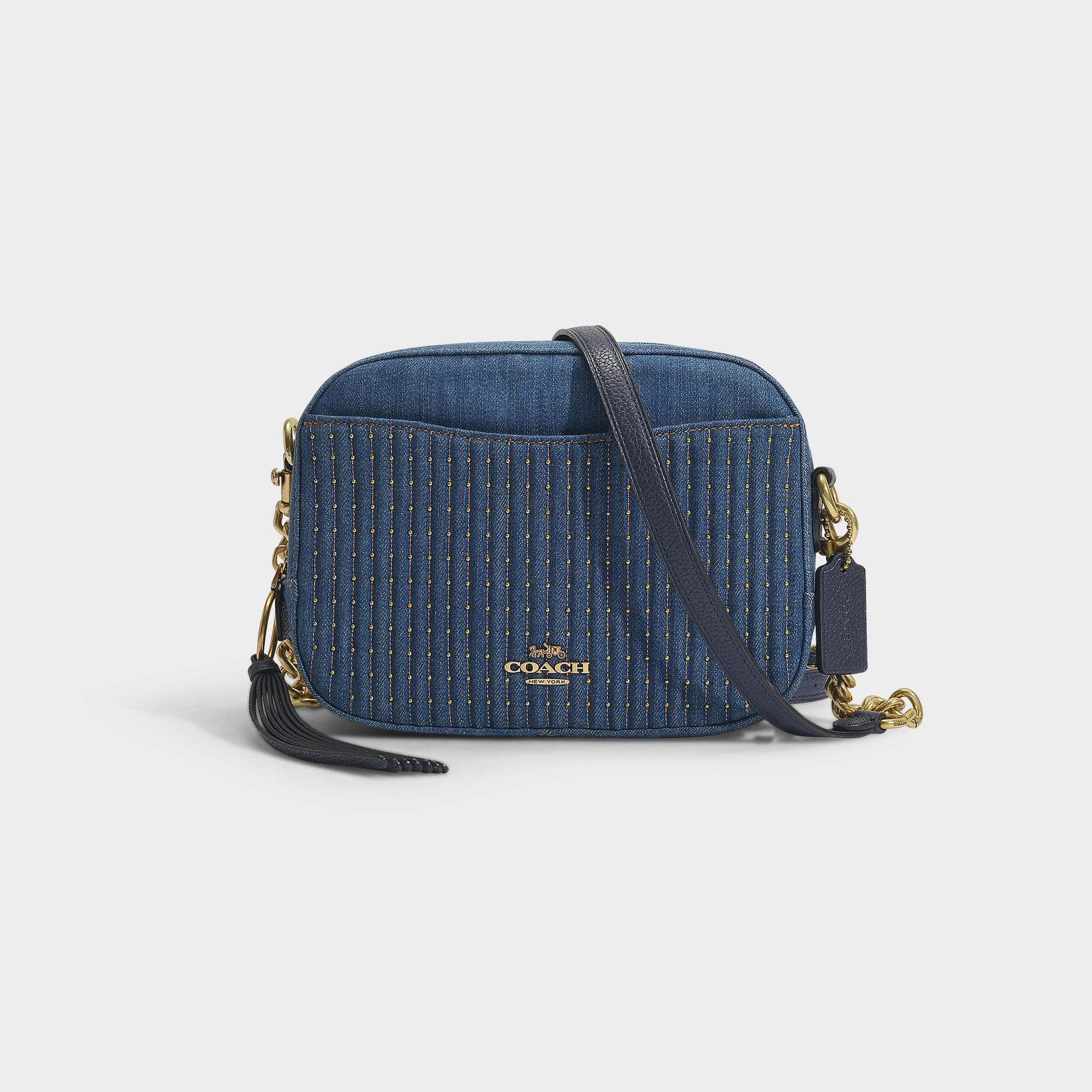 COACH Camera Bag In Blue Denim Lyst