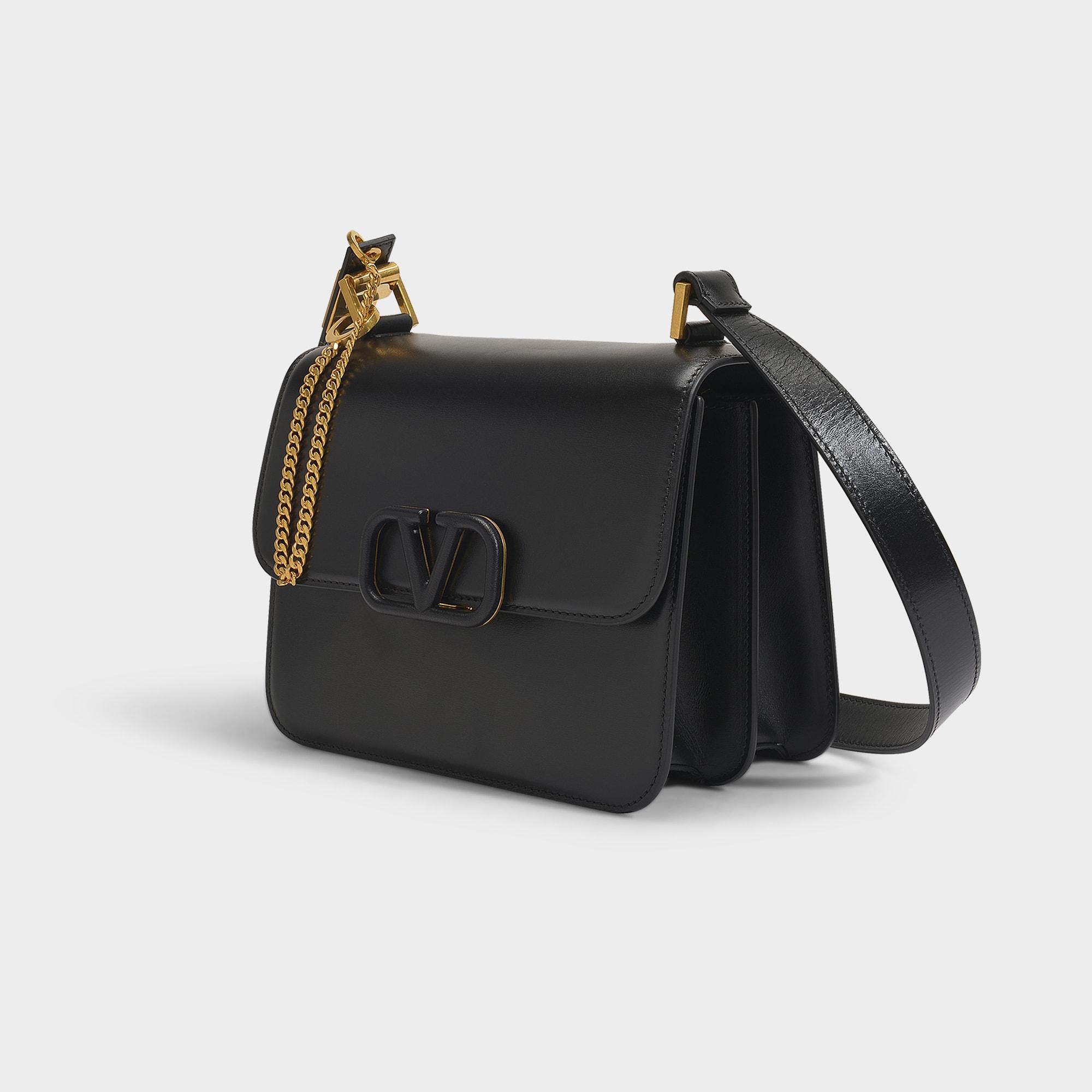 Valentino Garavani V Sling Crossbody Bag Leather Black Save 53 Lyst