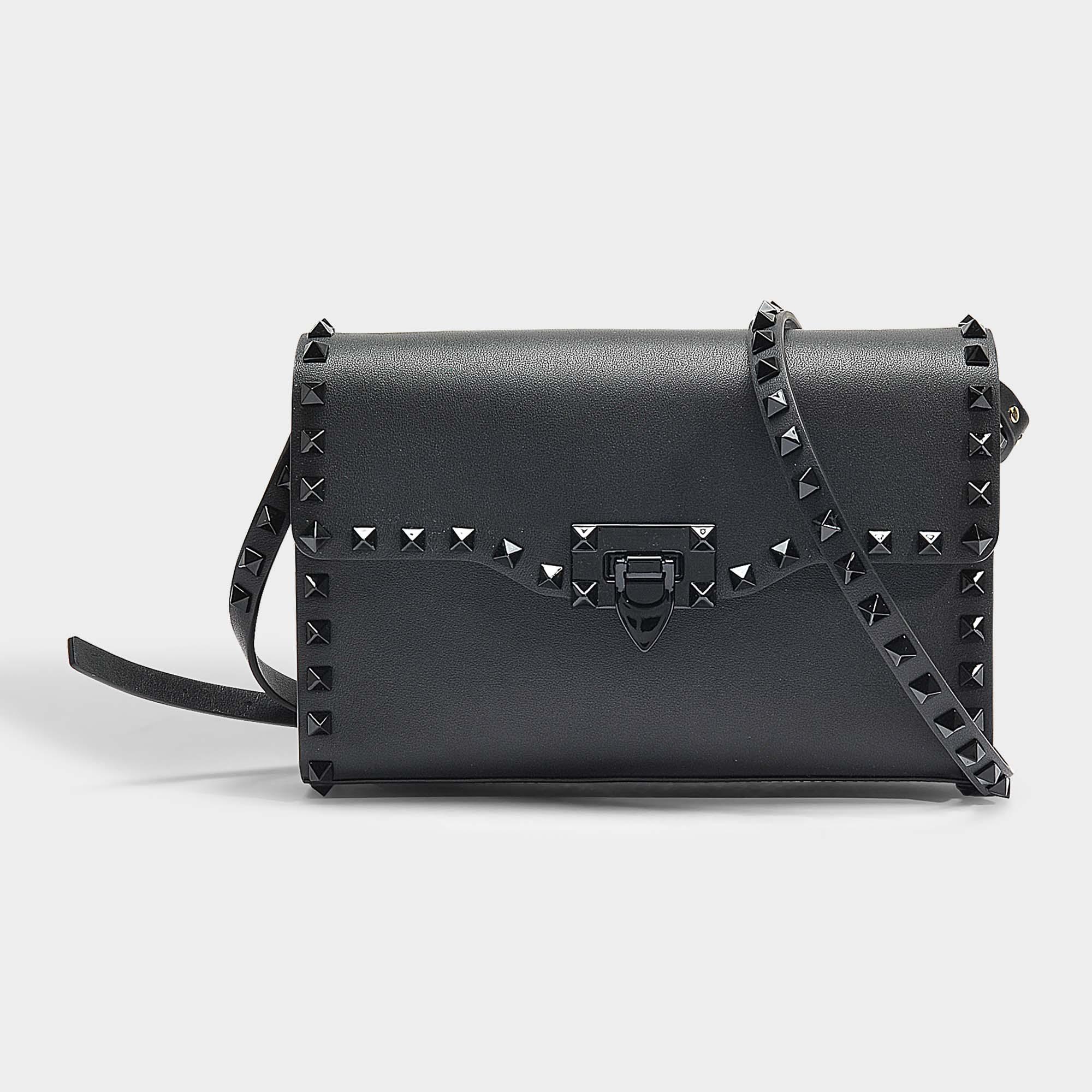 valentino black bag with studs