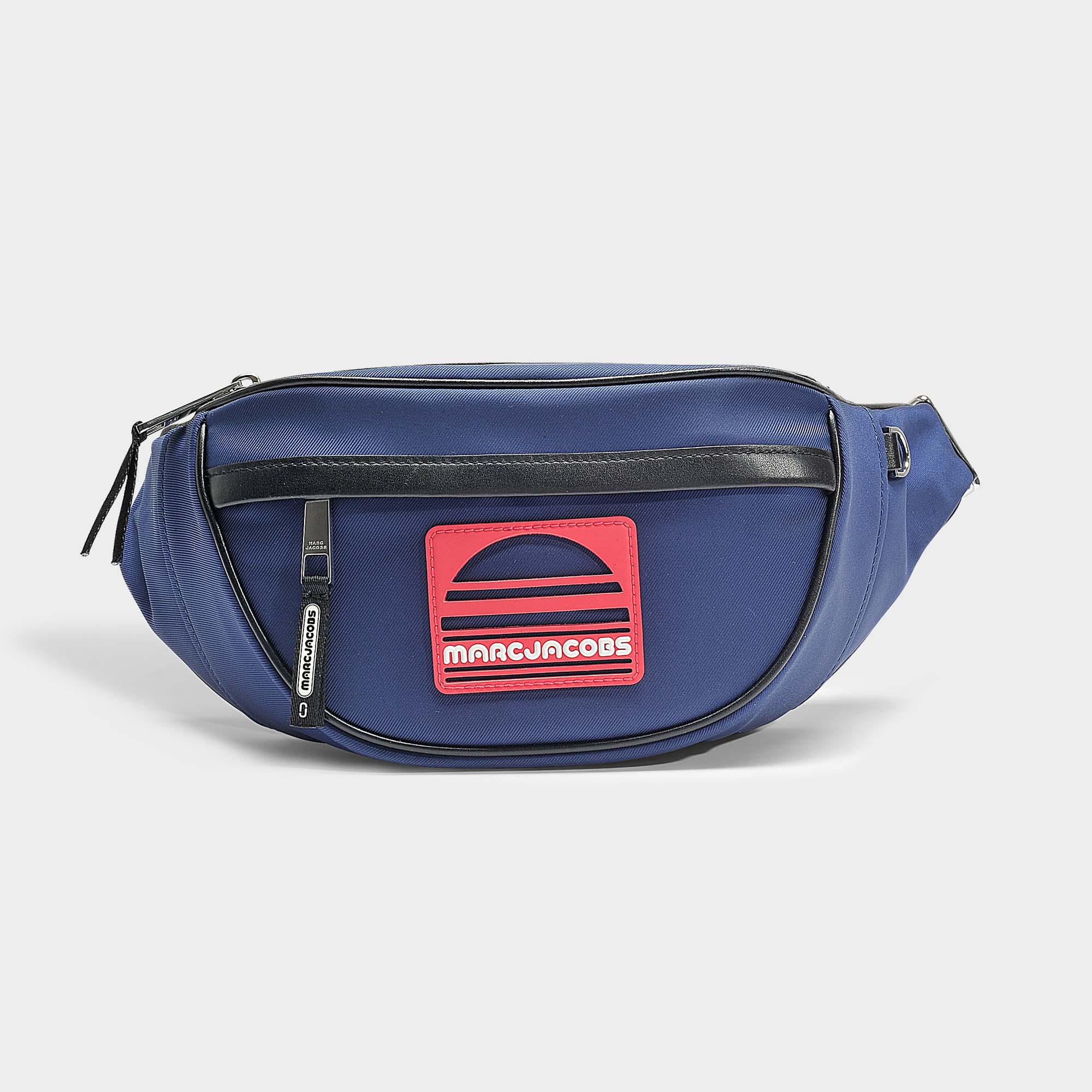 Marc Jacobs Sport Fanny Pack Bag In White Polyester in Blue | Lyst