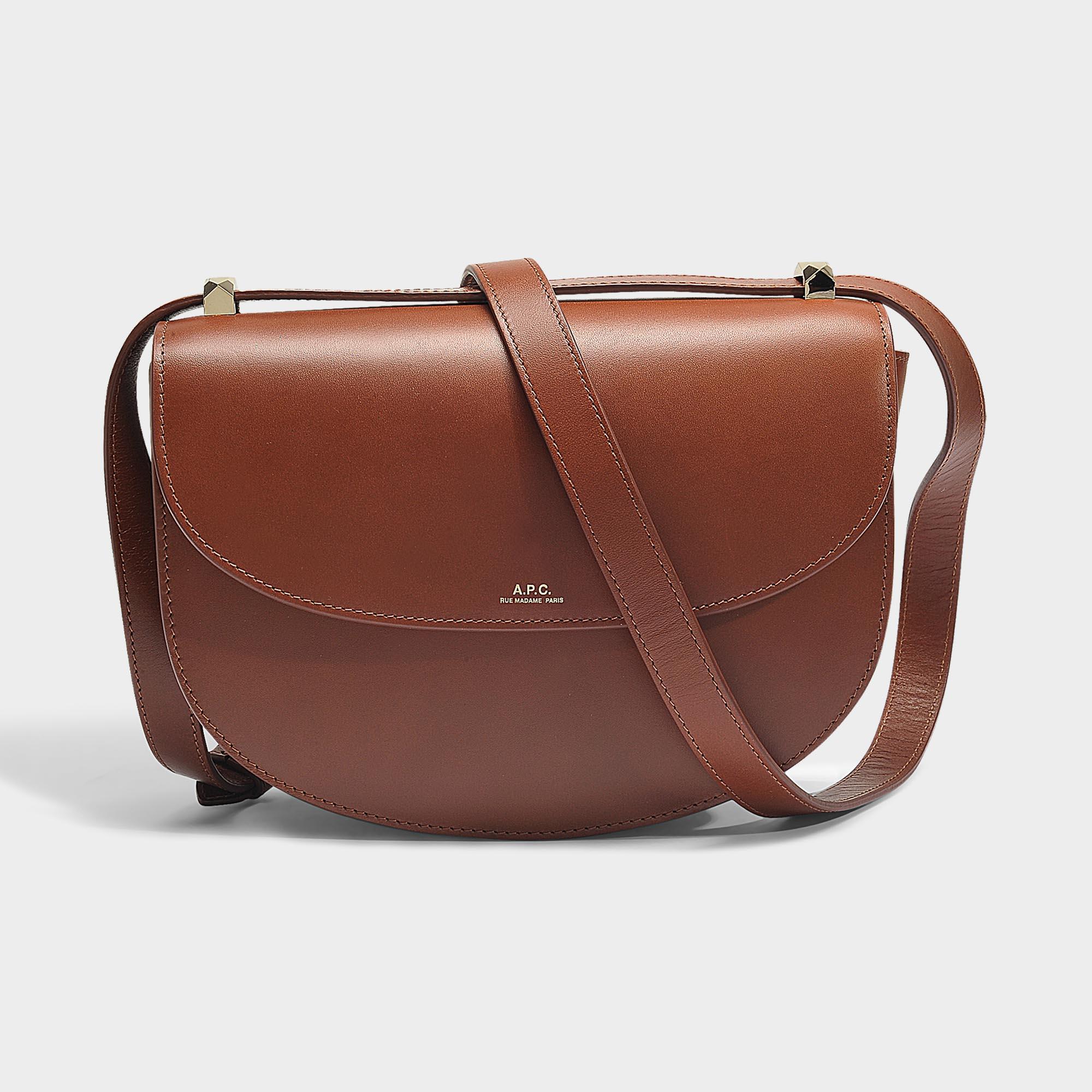 A.P.C. Geneve Bag in Brown - Save 4% | Lyst