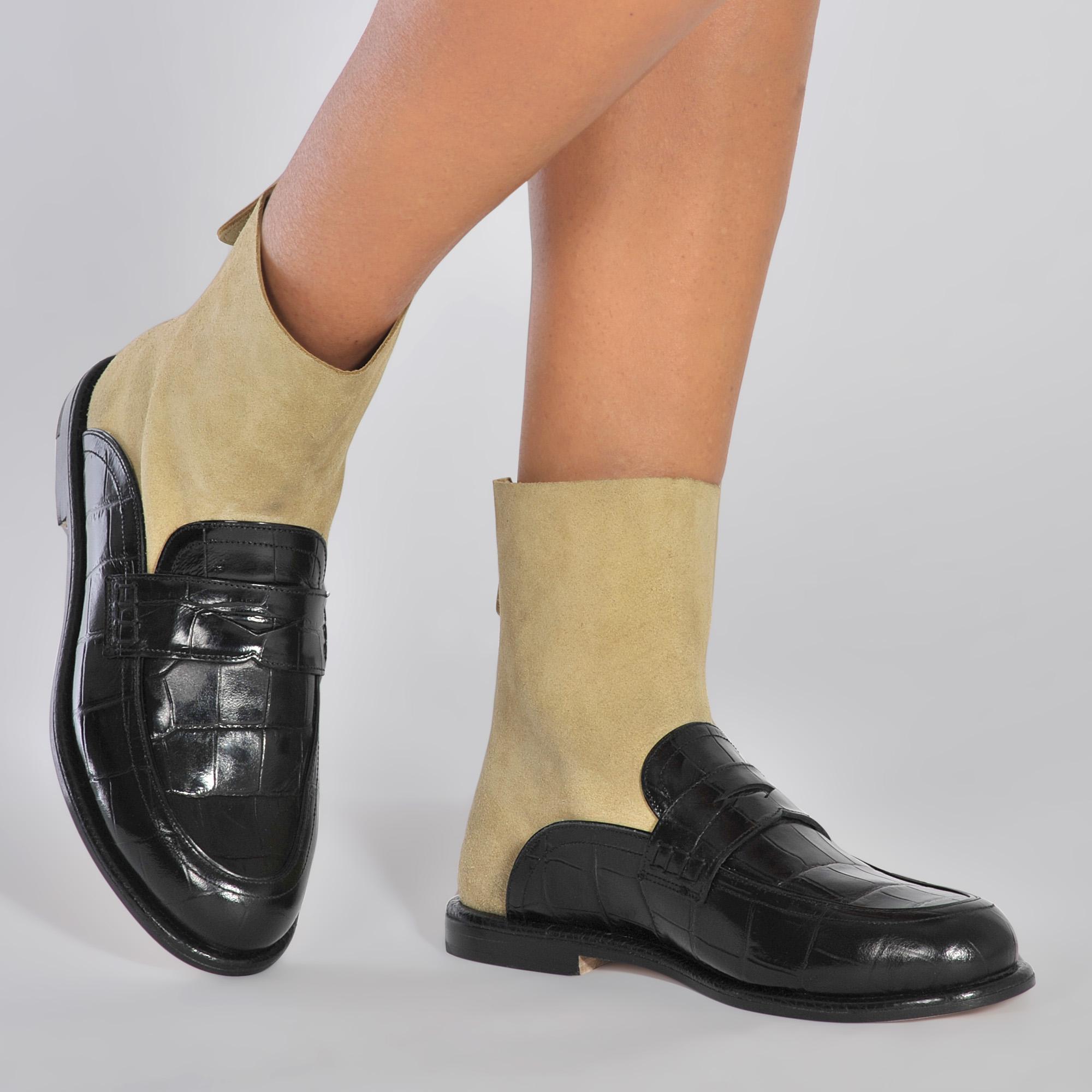 Loewe Sock Boot Loafer | Lyst