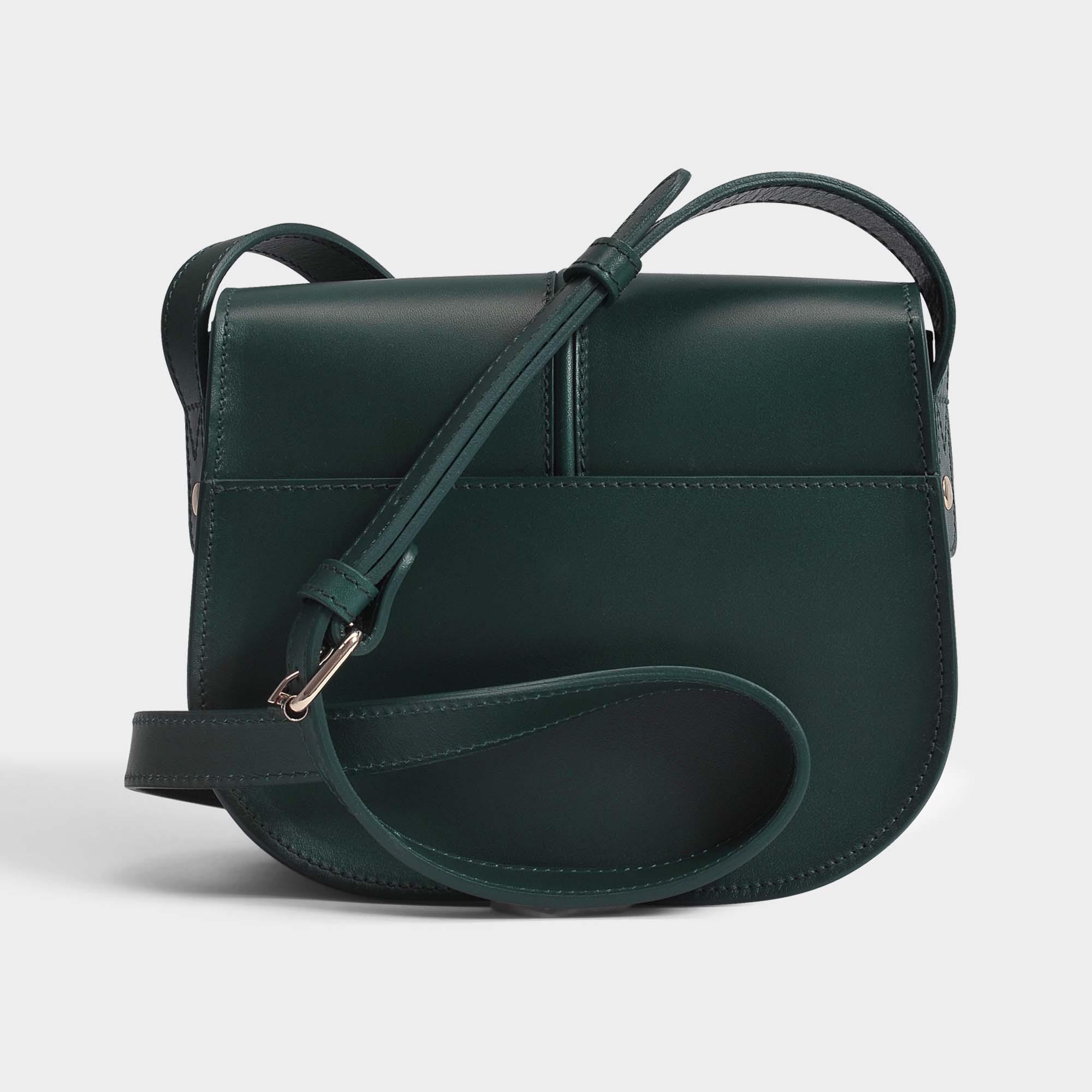 A.P.C. Betty Bag In Forest Green Calfskin Lyst