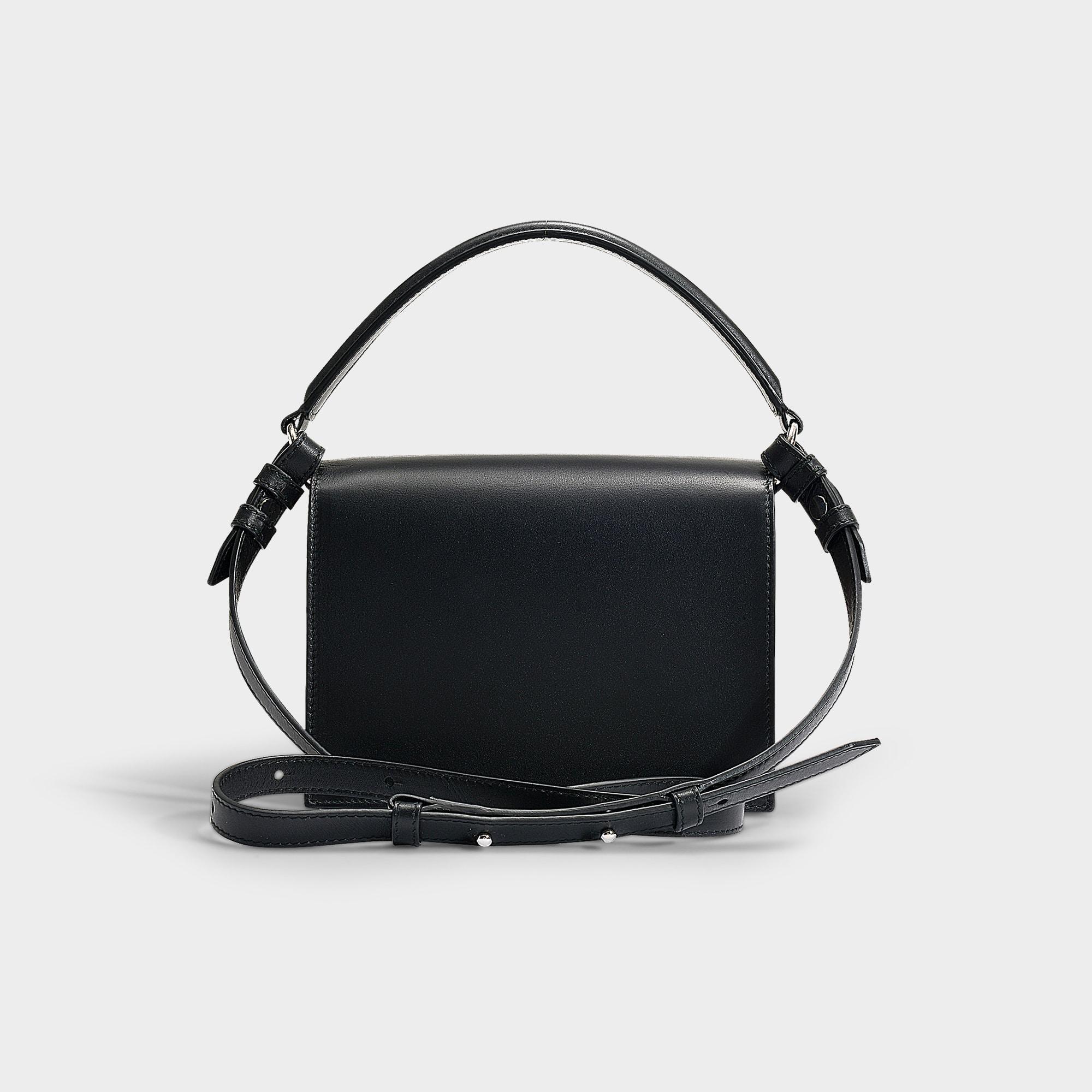 black top handle crossbody bag