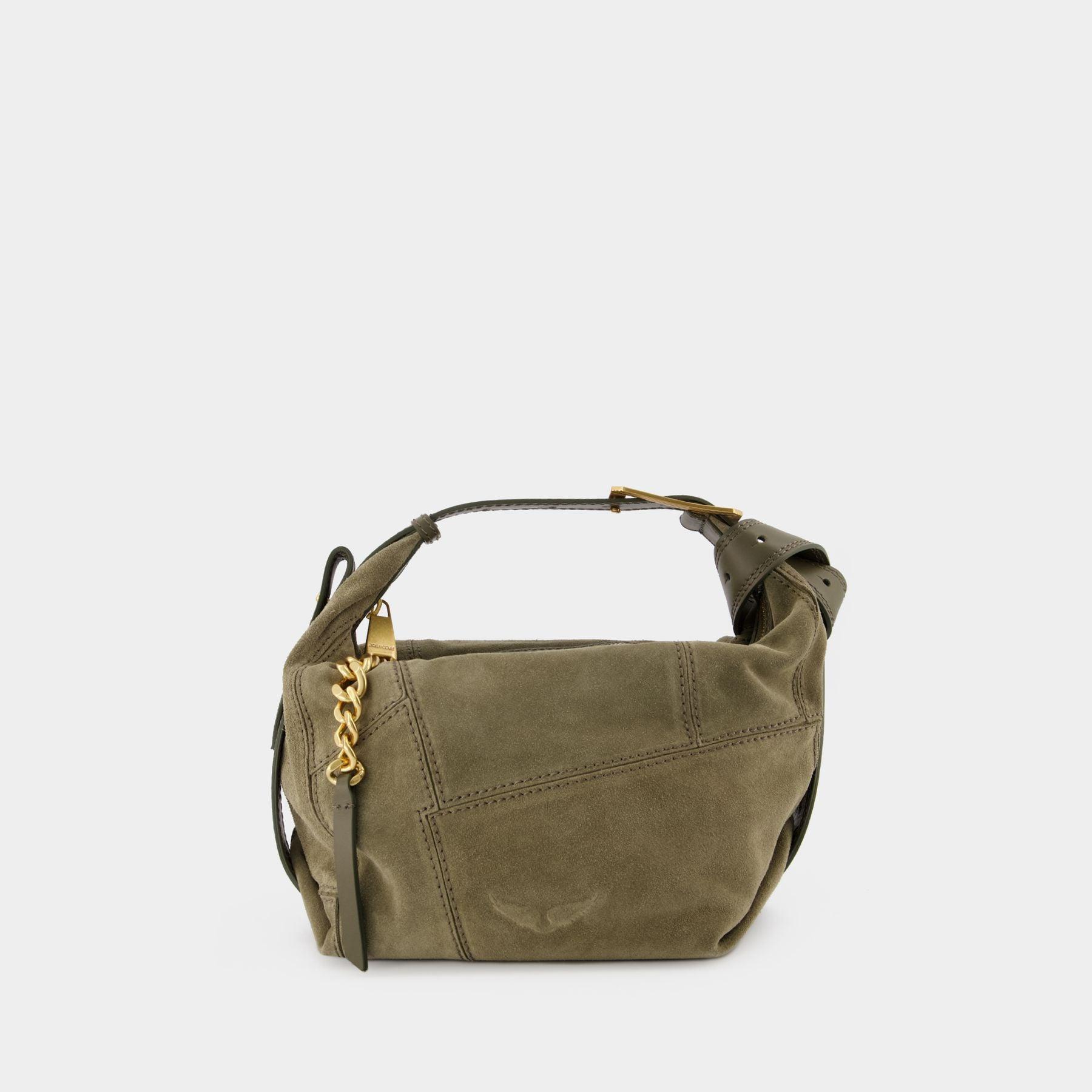 Zadig & Voltaire Le Cecilia Hobo Bag Record Suede in Green Lyst