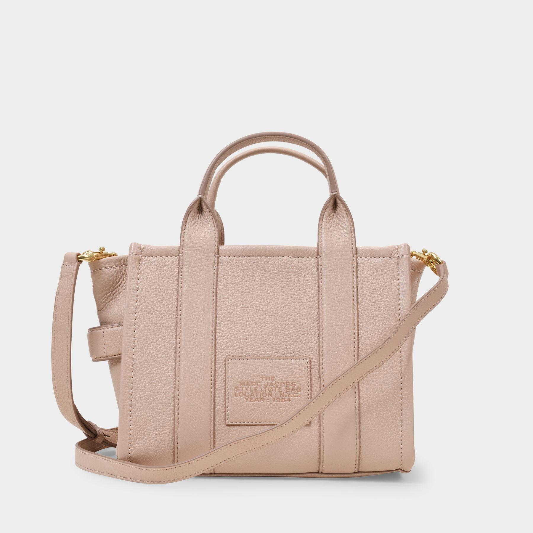 Marc Jacobs MOO14439 Women's Leather Shoulder Bag,Tote Bag Pink Cream