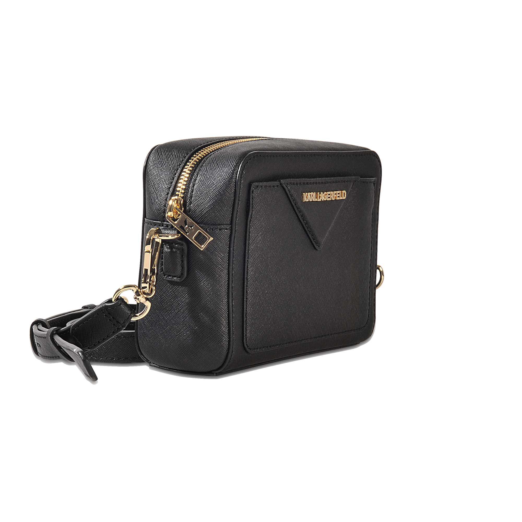 Karl Lagerfeld Leather K/klassik Camera Bag in Black Lyst