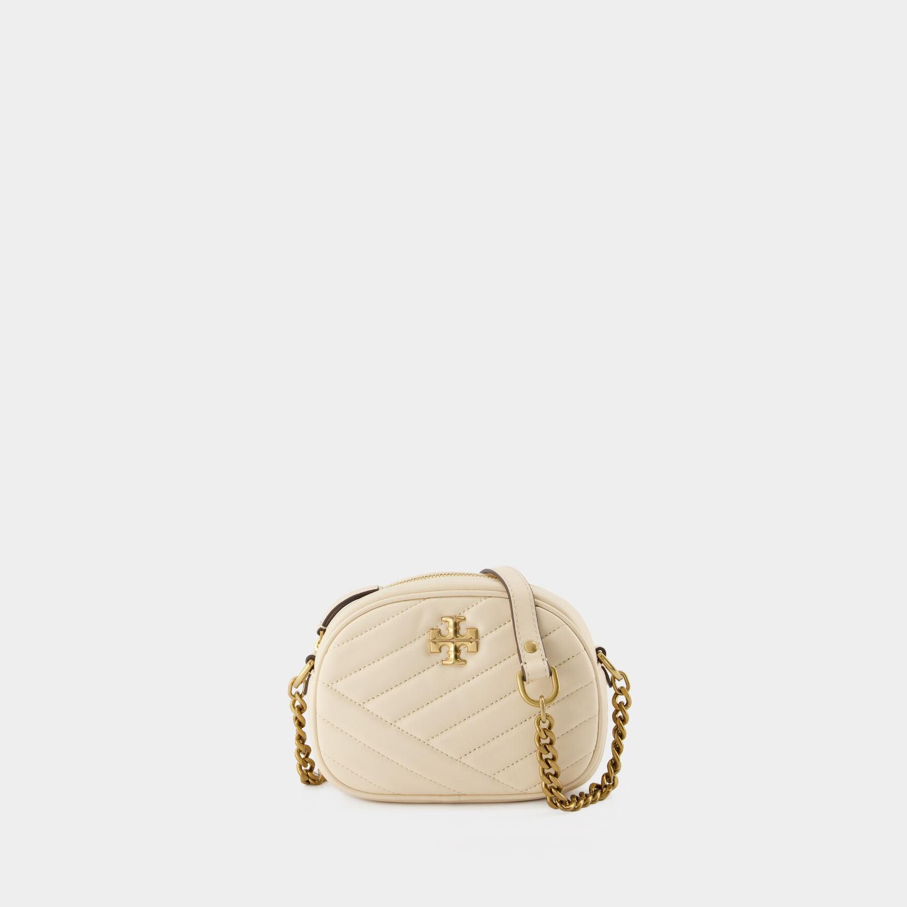 Tory Burch Kira Chevron-quilted Leather Tote Bag In New Cream