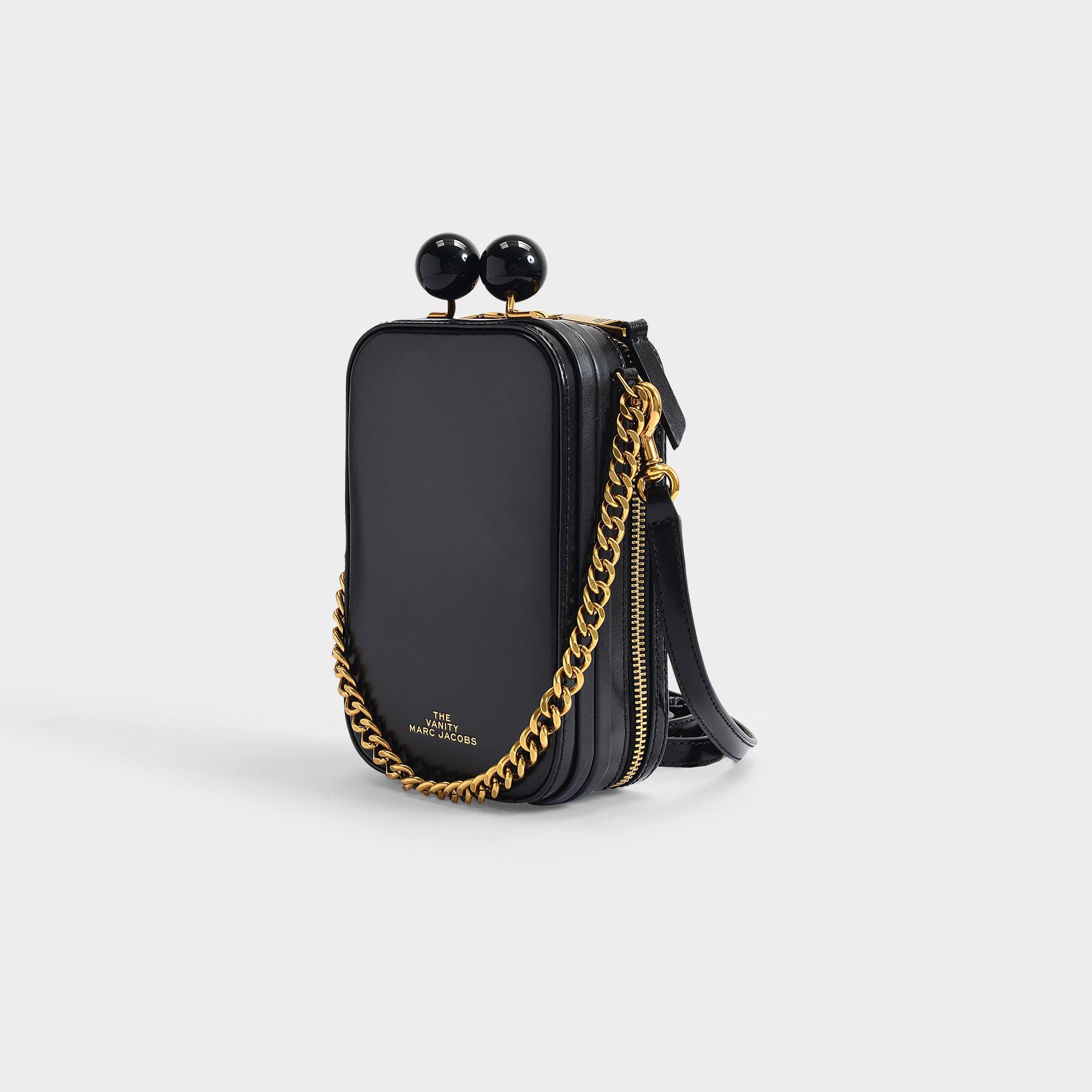 Marc Jacobs The Vanity Bag in Black | Lyst