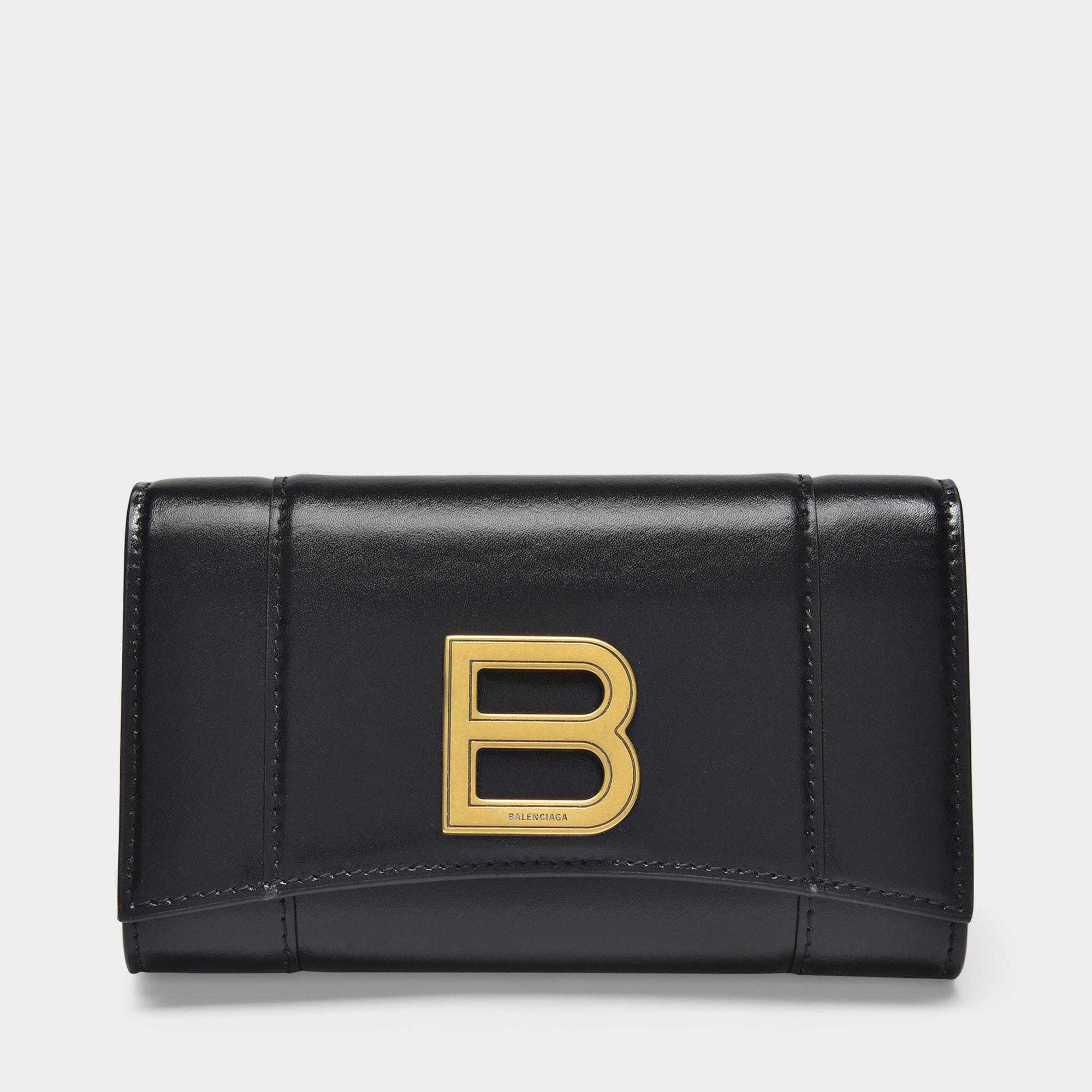 balenciaga black wallet