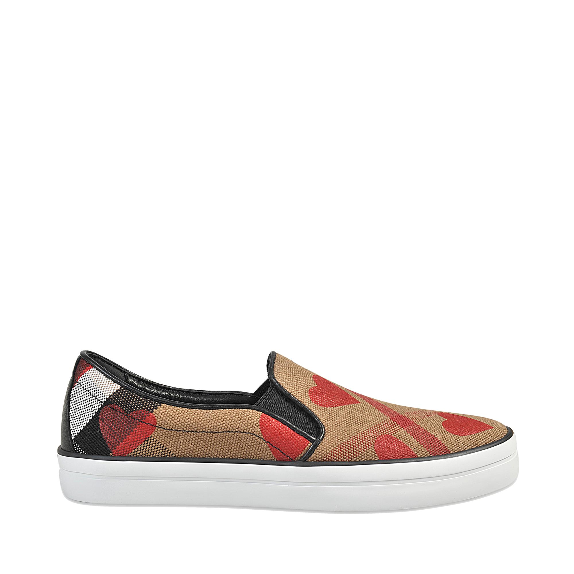 burberry heart sneakers
