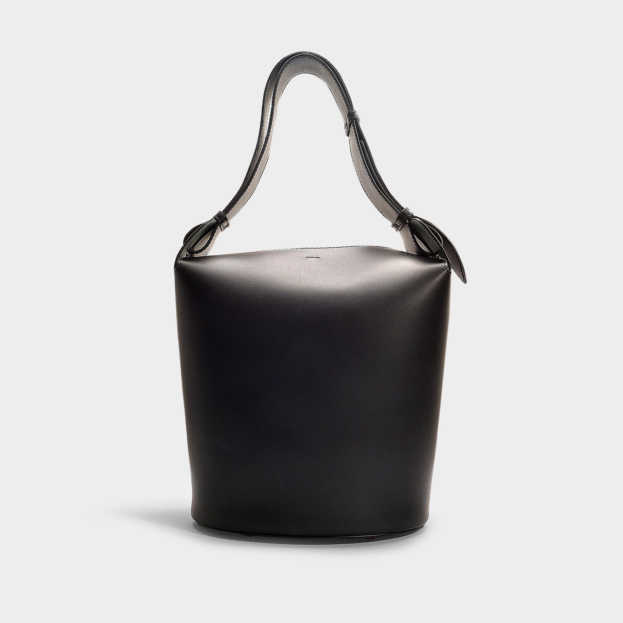 Burberry Large Supple Leather Bucket Bag