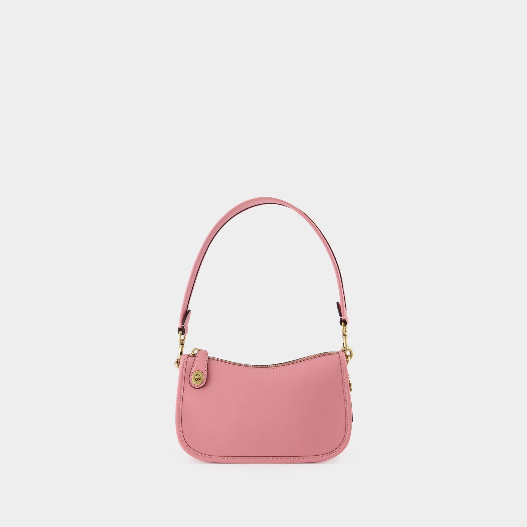 COACH Swinger 20 Hobo Bag Pink Leather Lyst