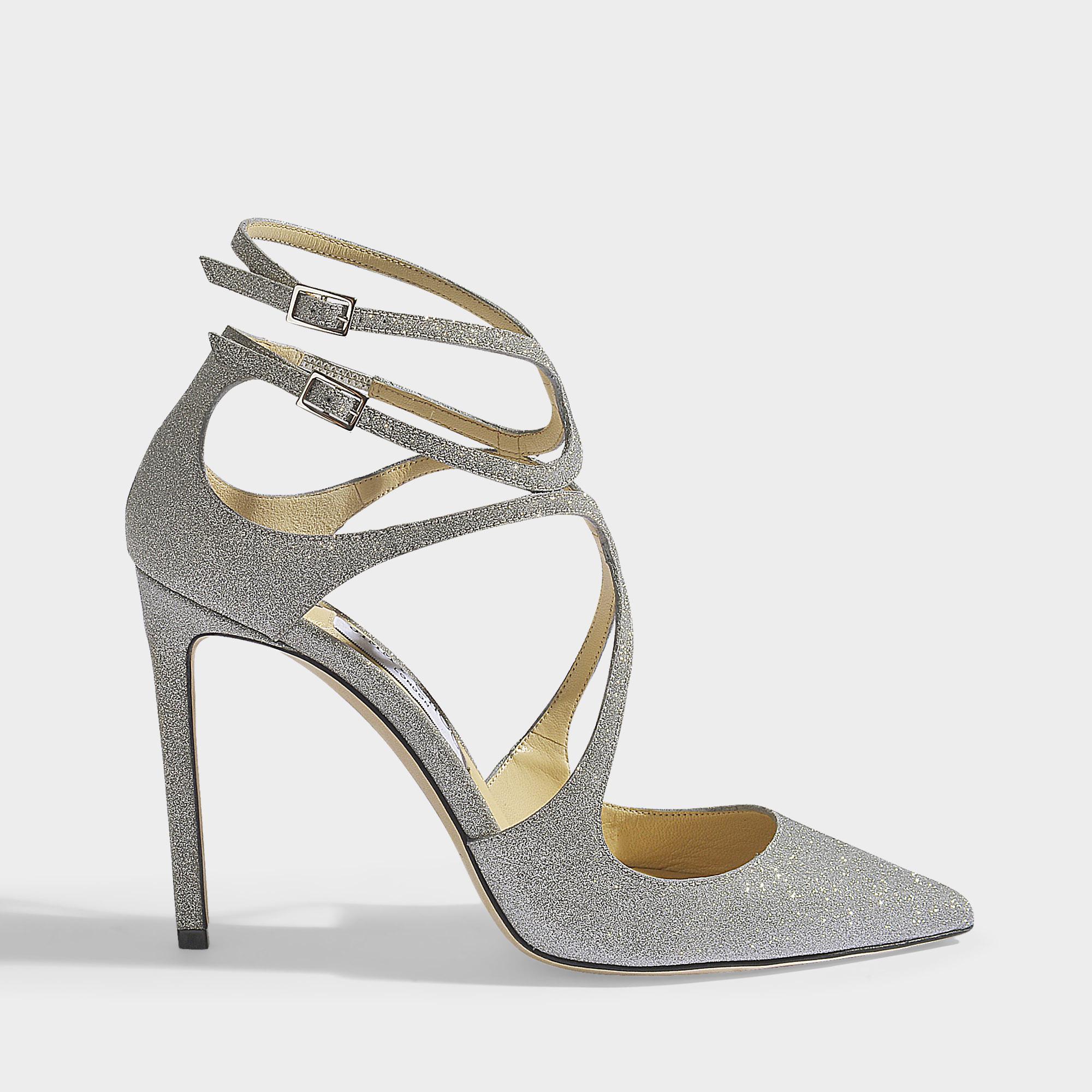 jimmy choo lancer silver