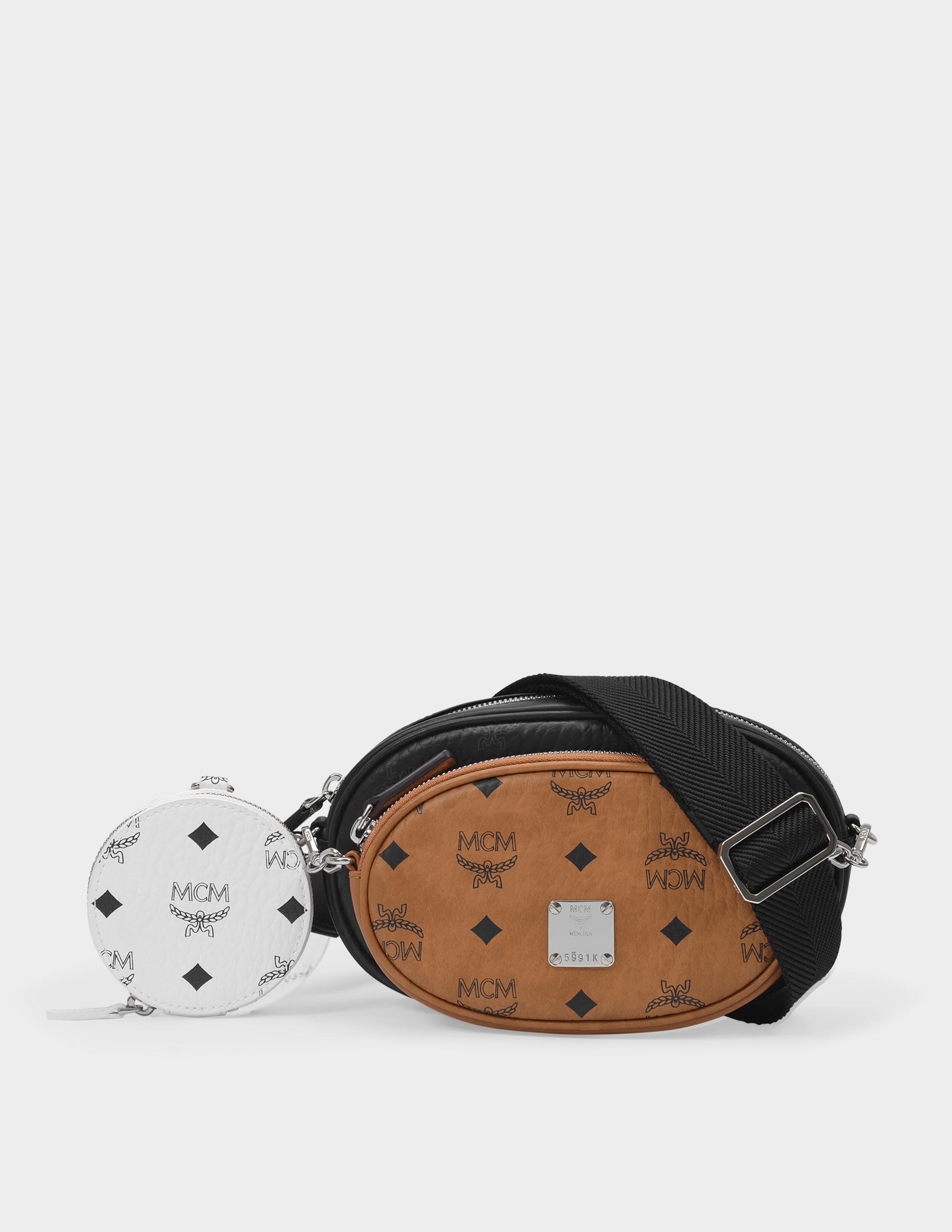 essential crossbody bolsa in visetos