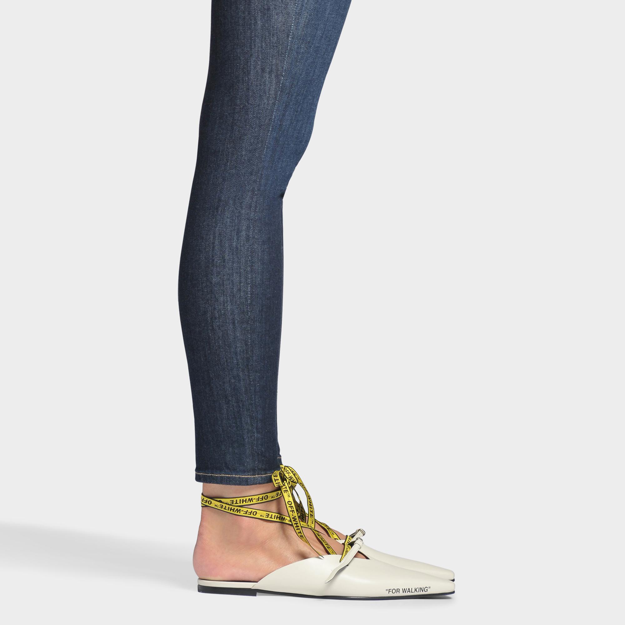 off white slippers