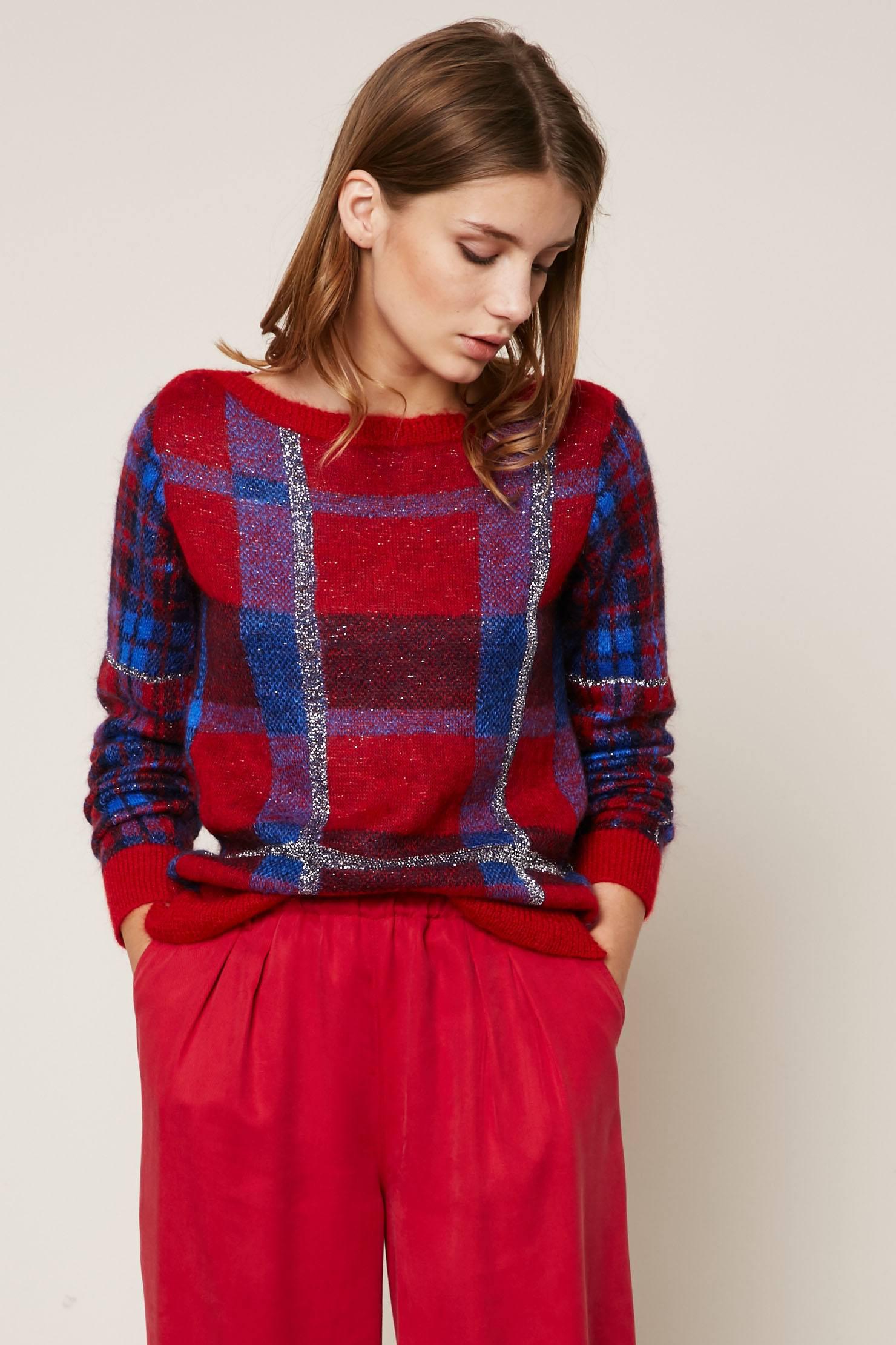 red hilfiger jumper