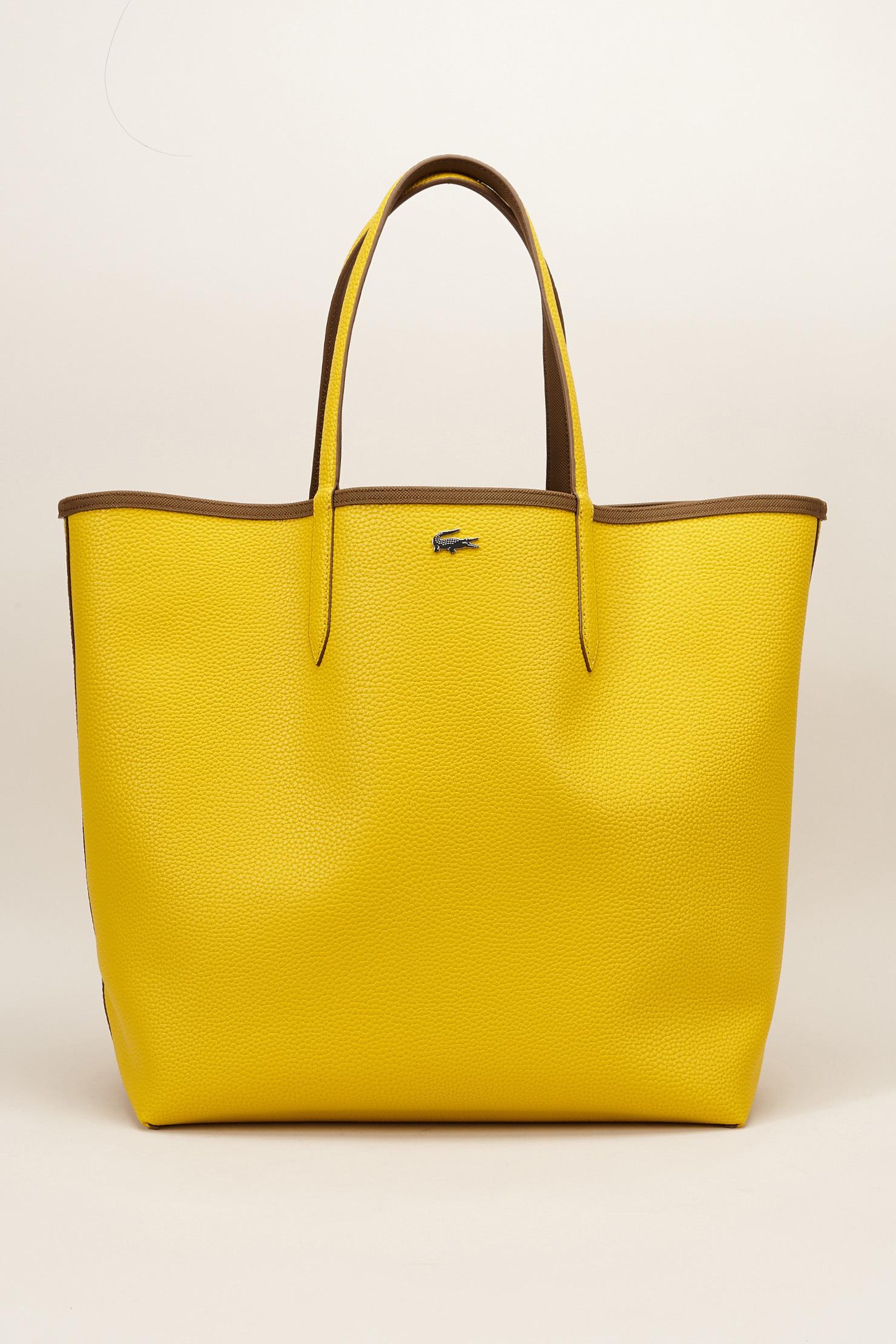 yellow lacoste bag
