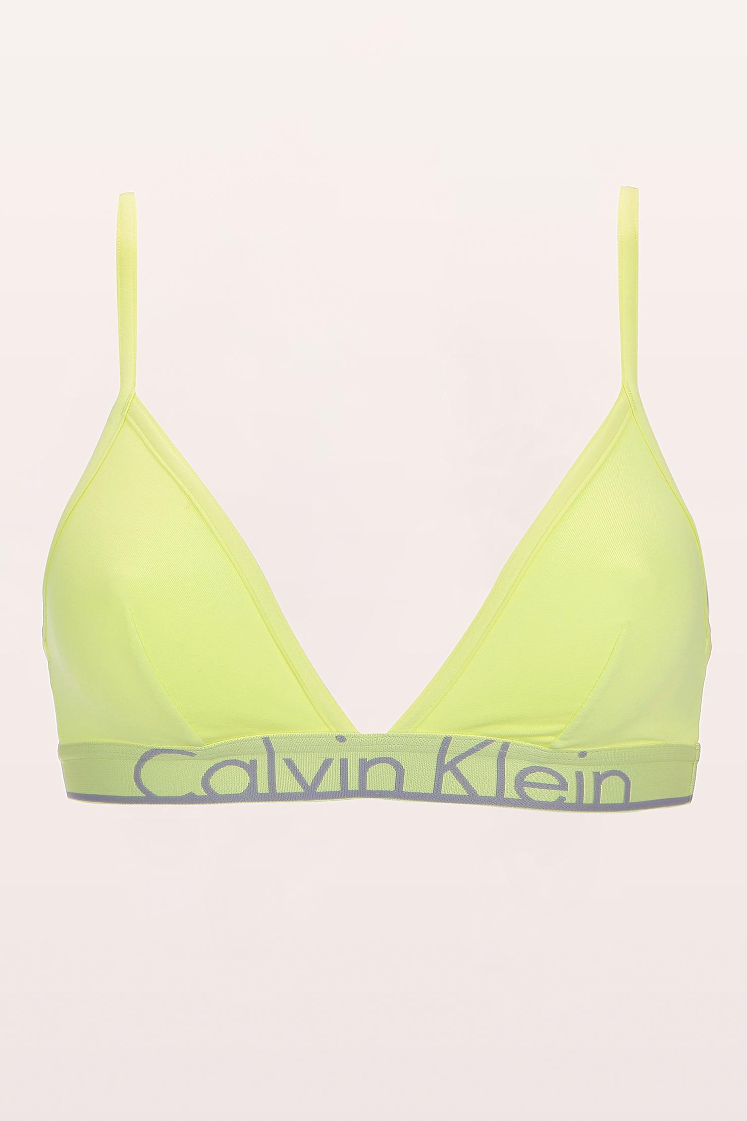 Lyst Calvin klein Bras in Yellow