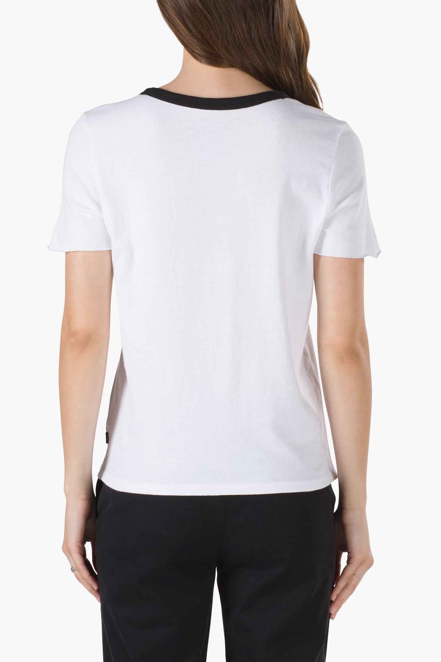 Lyst - Vans T-shirts & Polo Shirts in White