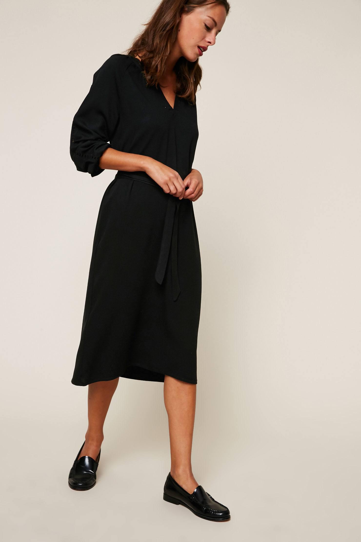 Lyst Mkt Studio Midlength Dresse in Black