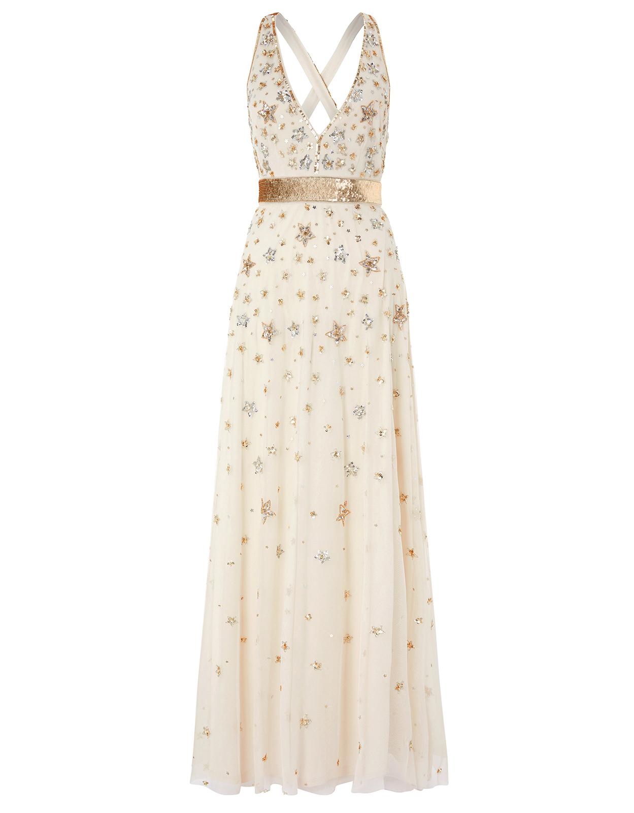 Laura star embellished maxi dress sales