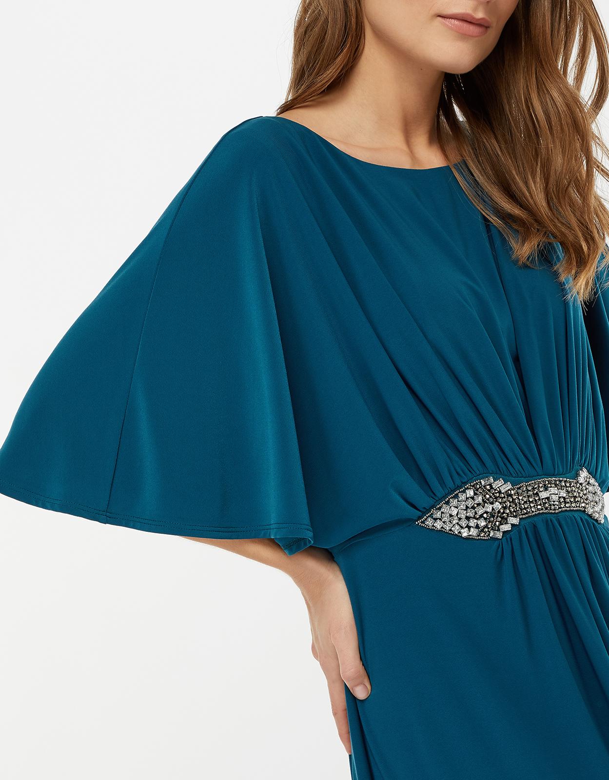 monsoon celeste maxi dress teal