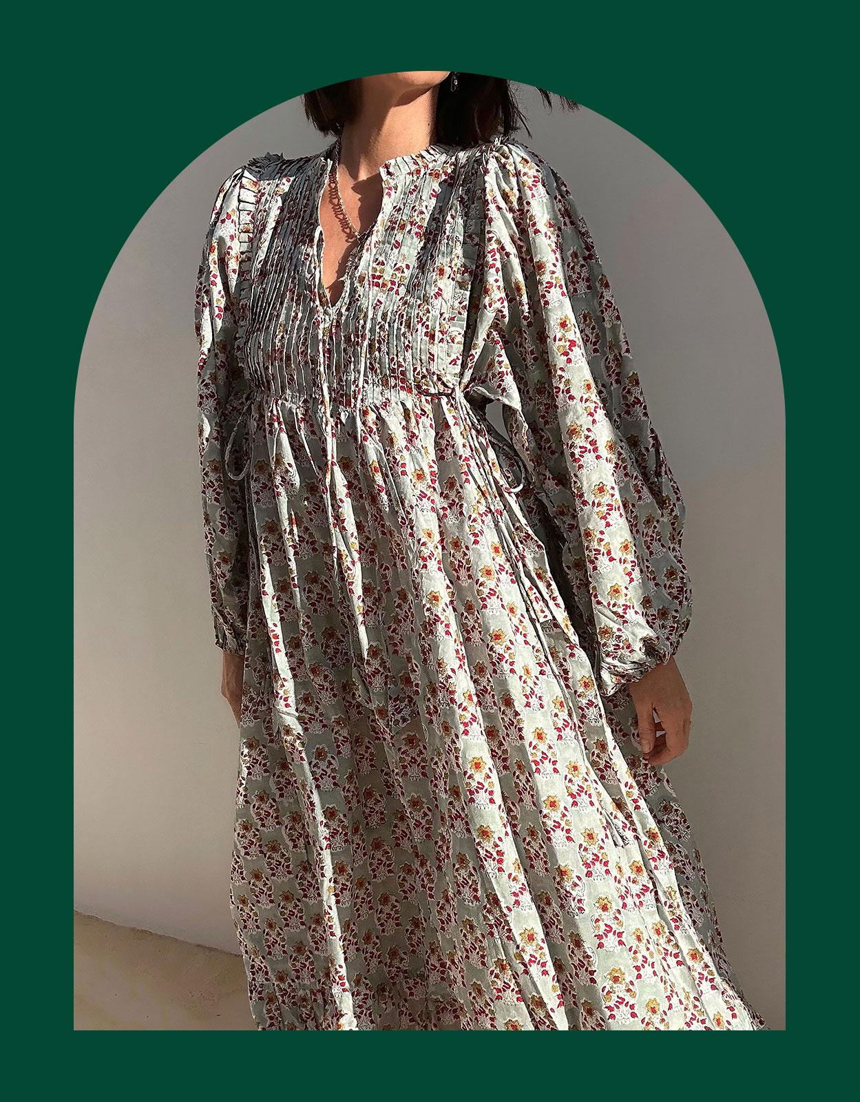 Monsoon Maison M Autumn Dress Grey in Green Lyst UK