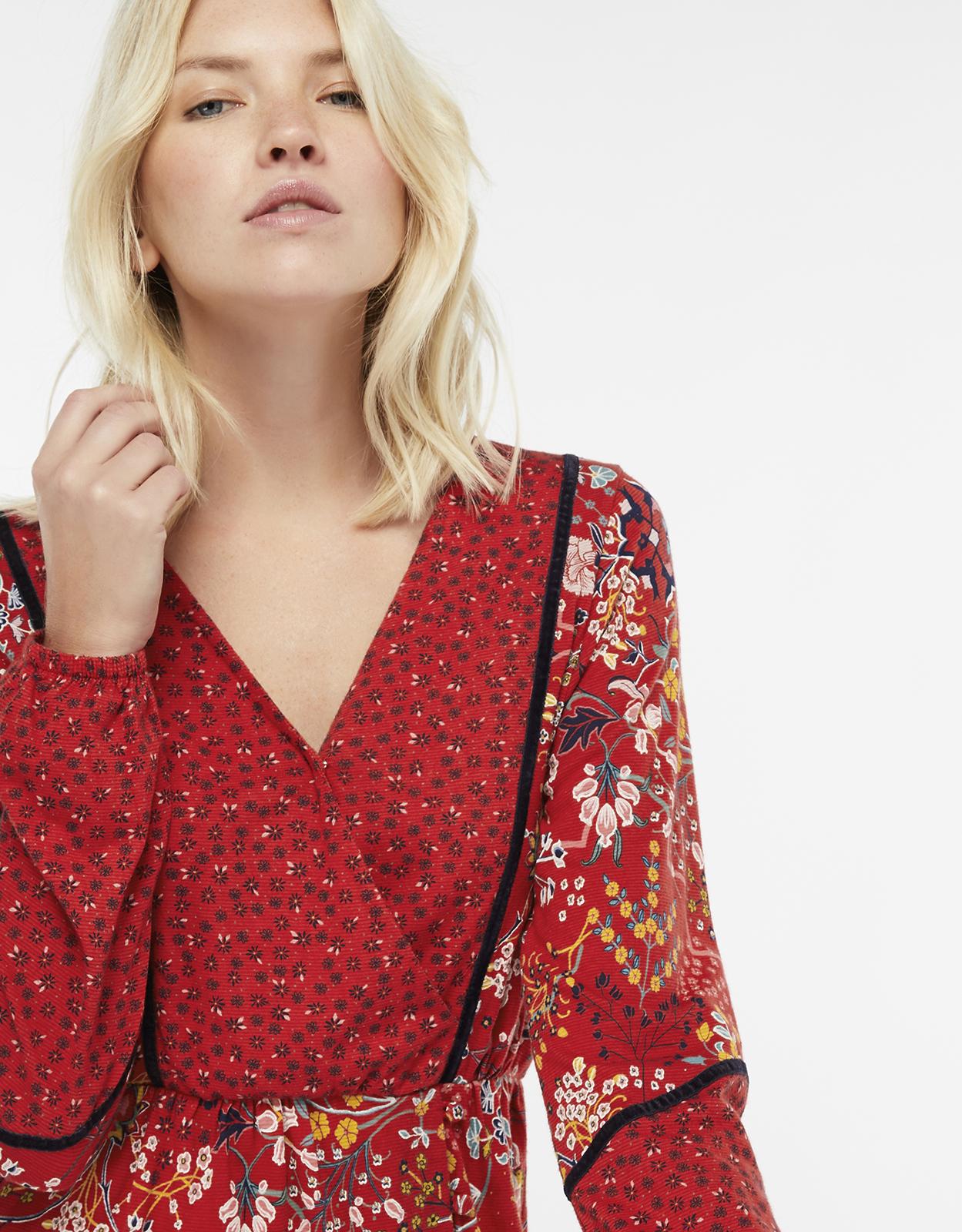 monsoon siobhan printed dress