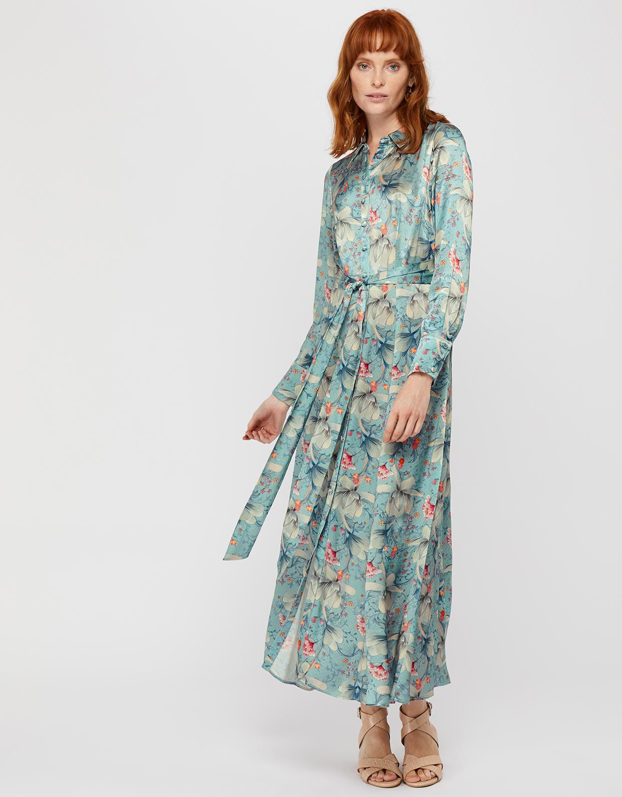 monsoon navy floral dress